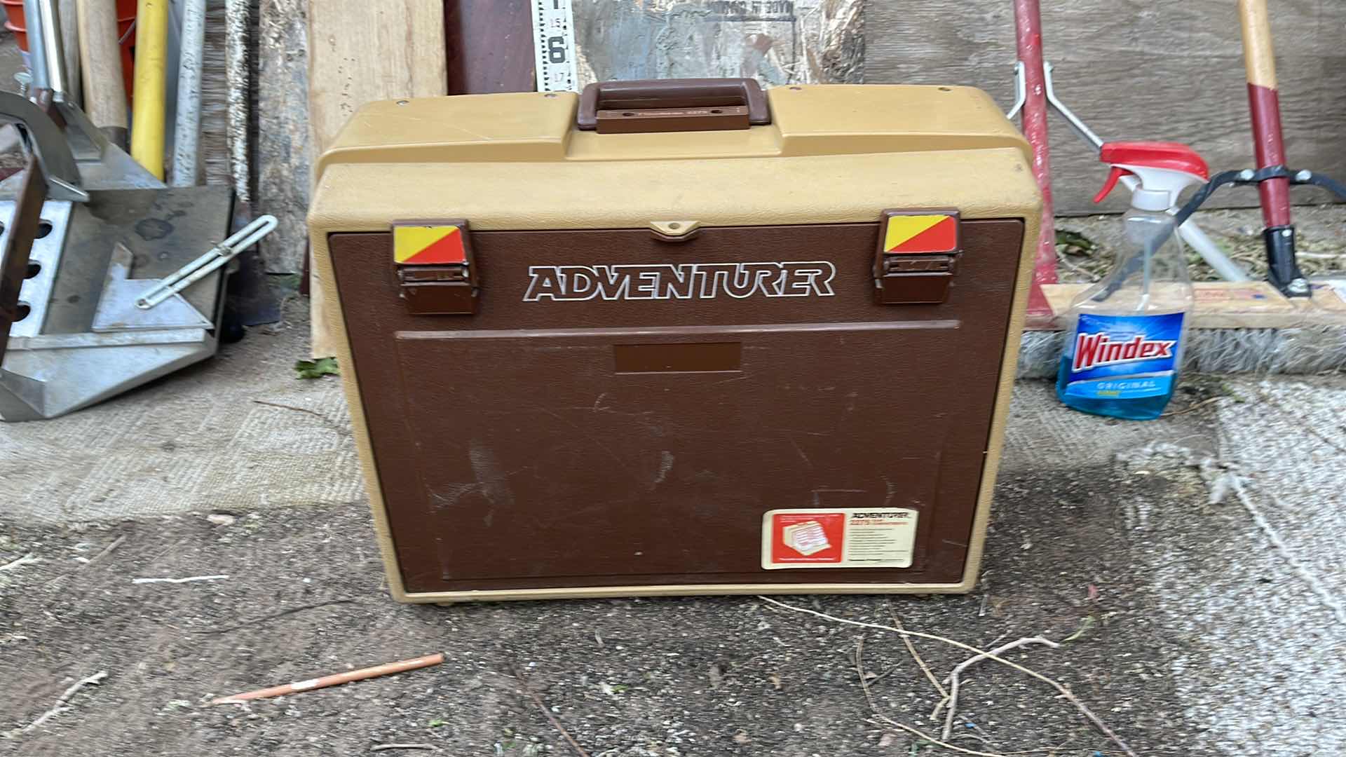 Photo 1 of VINTAGE FISHING TACKLE BOX