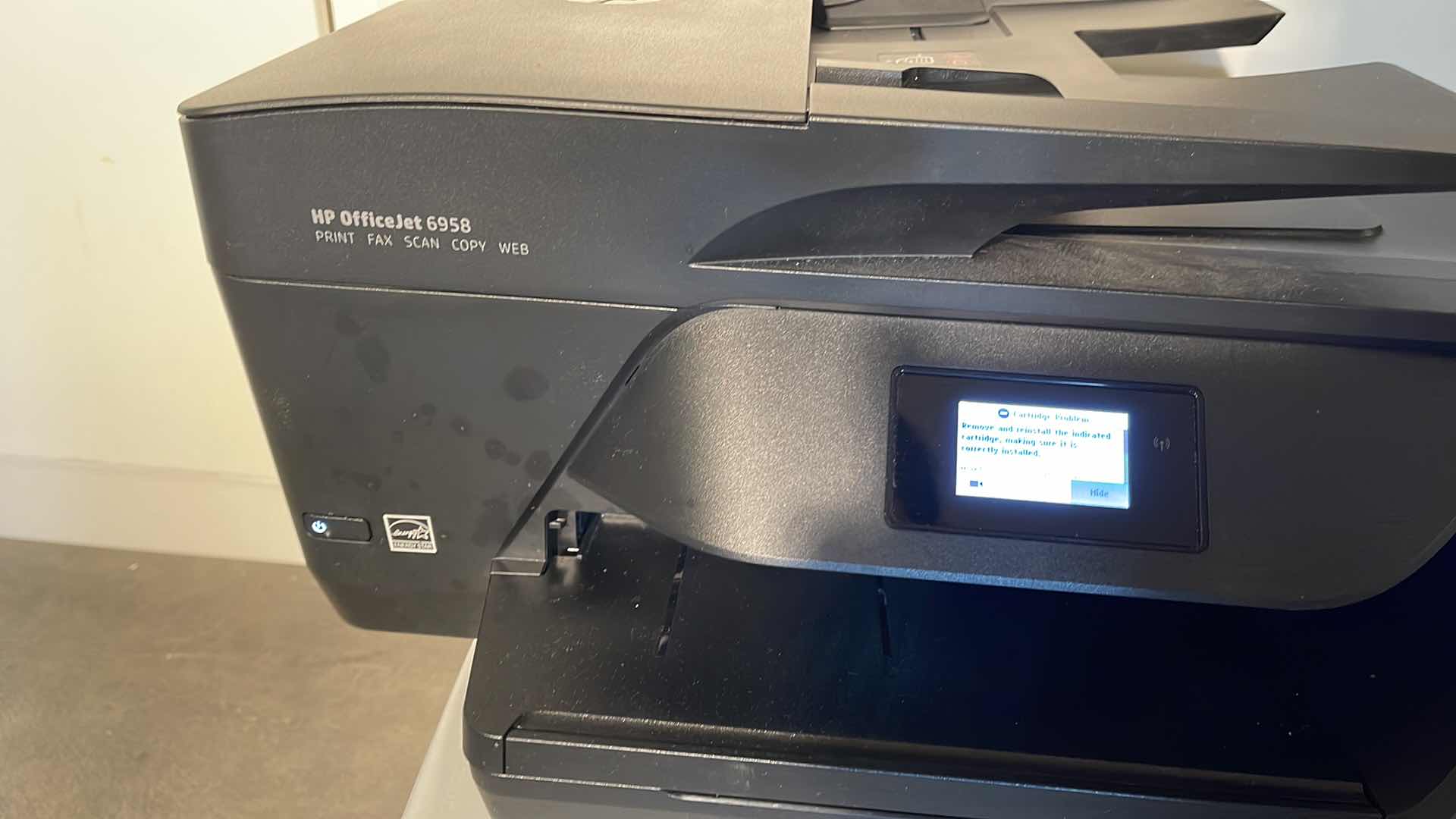 Photo 2 of HP OFFICE JET 6958 PRINTER