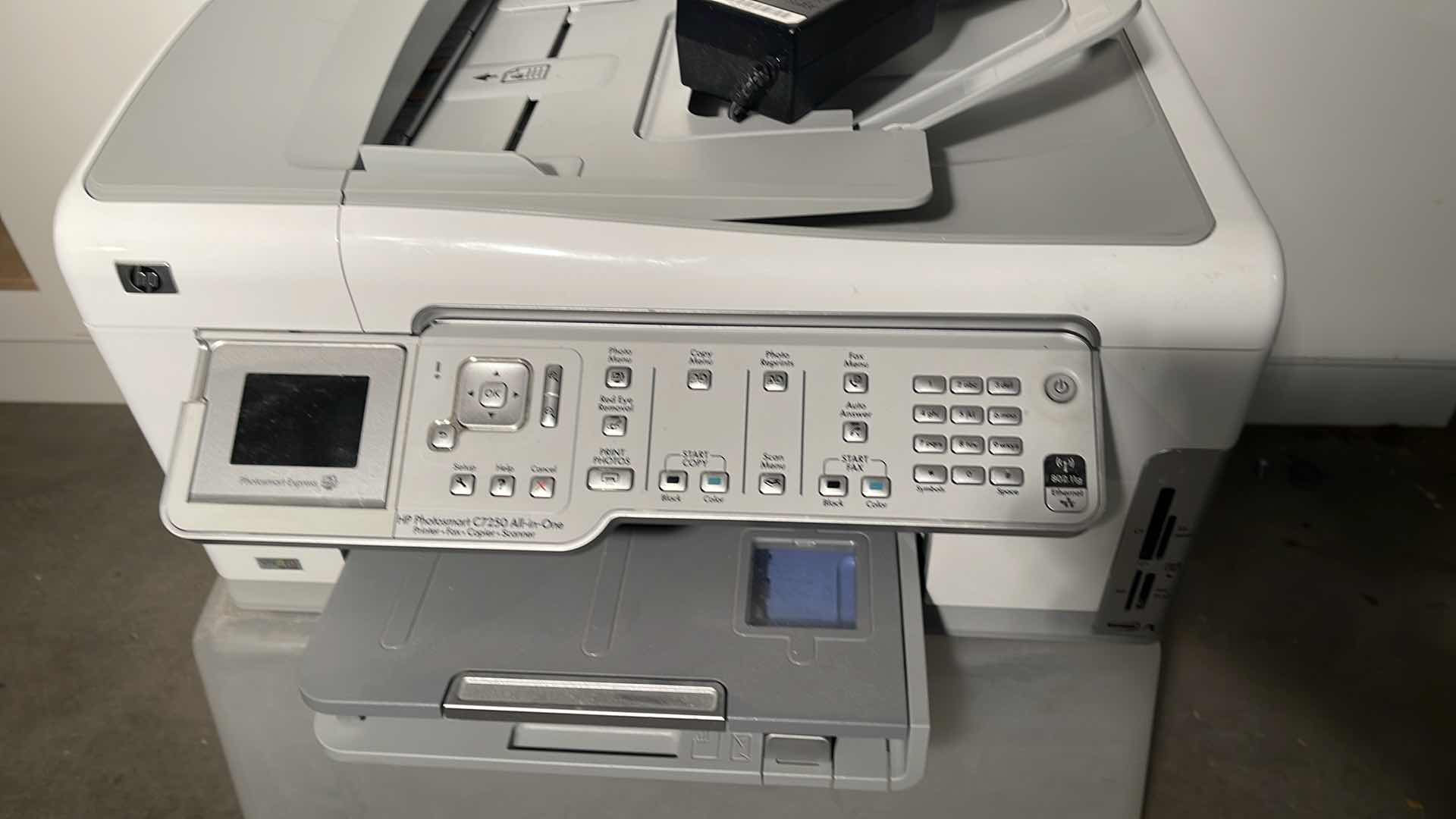 Photo 2 of HP PHOTOSMART C7250 ALL-IN-ONE PRINTER , FAX, COPIER , SCANNER