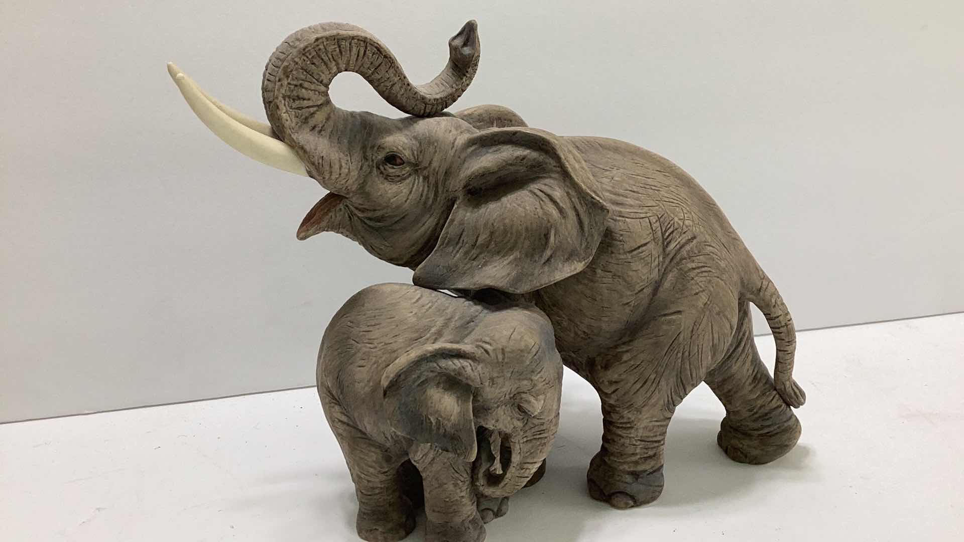 Photo 1 of  GUIDO CACCIAPUOTI ELEPHANT FIGURINES 