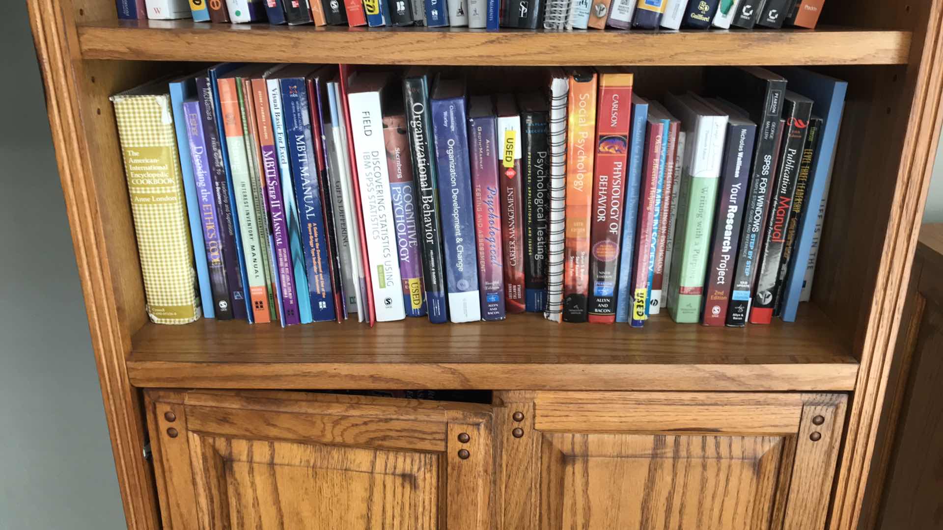 Photo 3 of 3 SHELVES OF BOOKS - CABINET NOT INCLUDED 