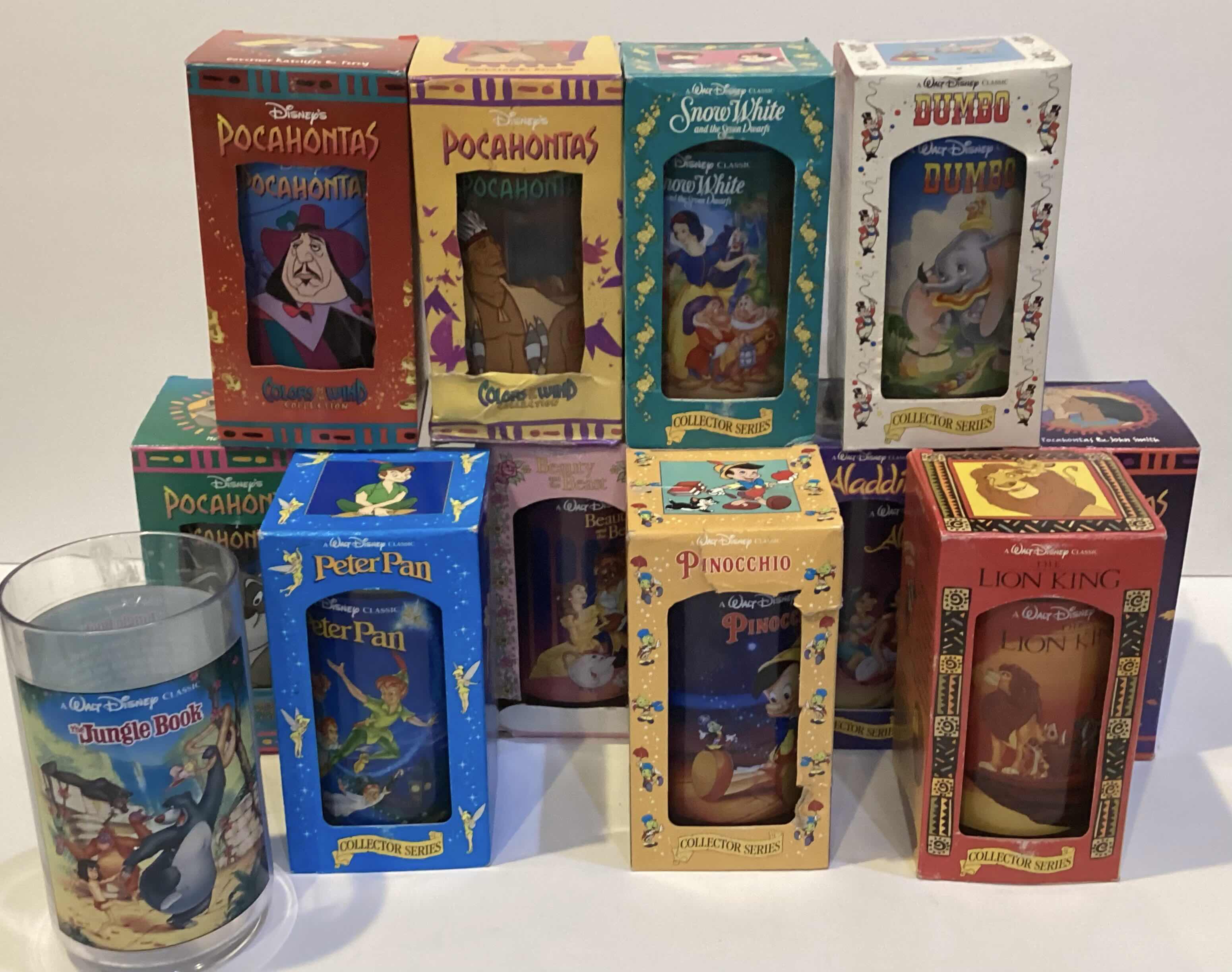 Photo 1 of DISNEY CLASSIC COLLECTABLE CUPS FROM BURGER KING 1994