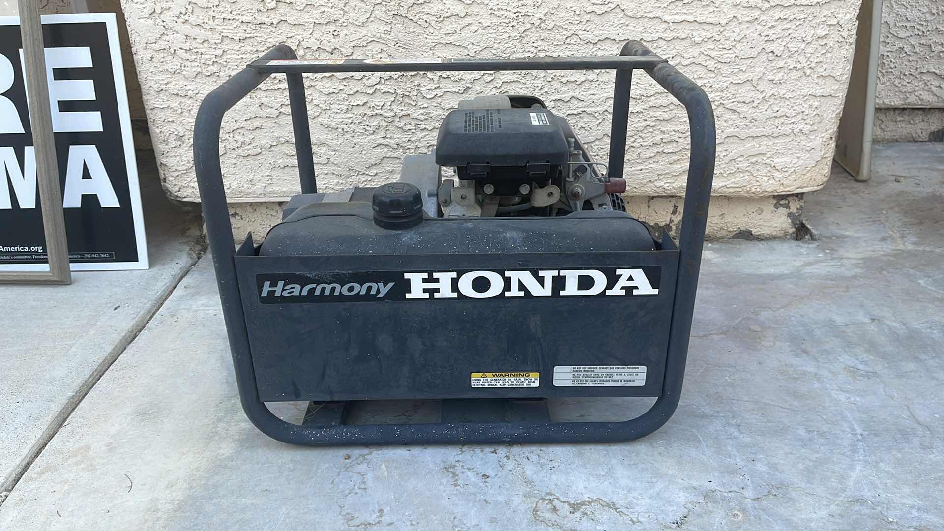 Photo 5 of HONDA HARMONY GENERATOR