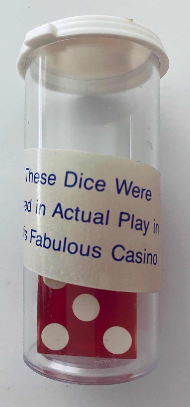 Photo 2 of SANTA FE CRAPS DICE-USED IN ACTUAL PLAY