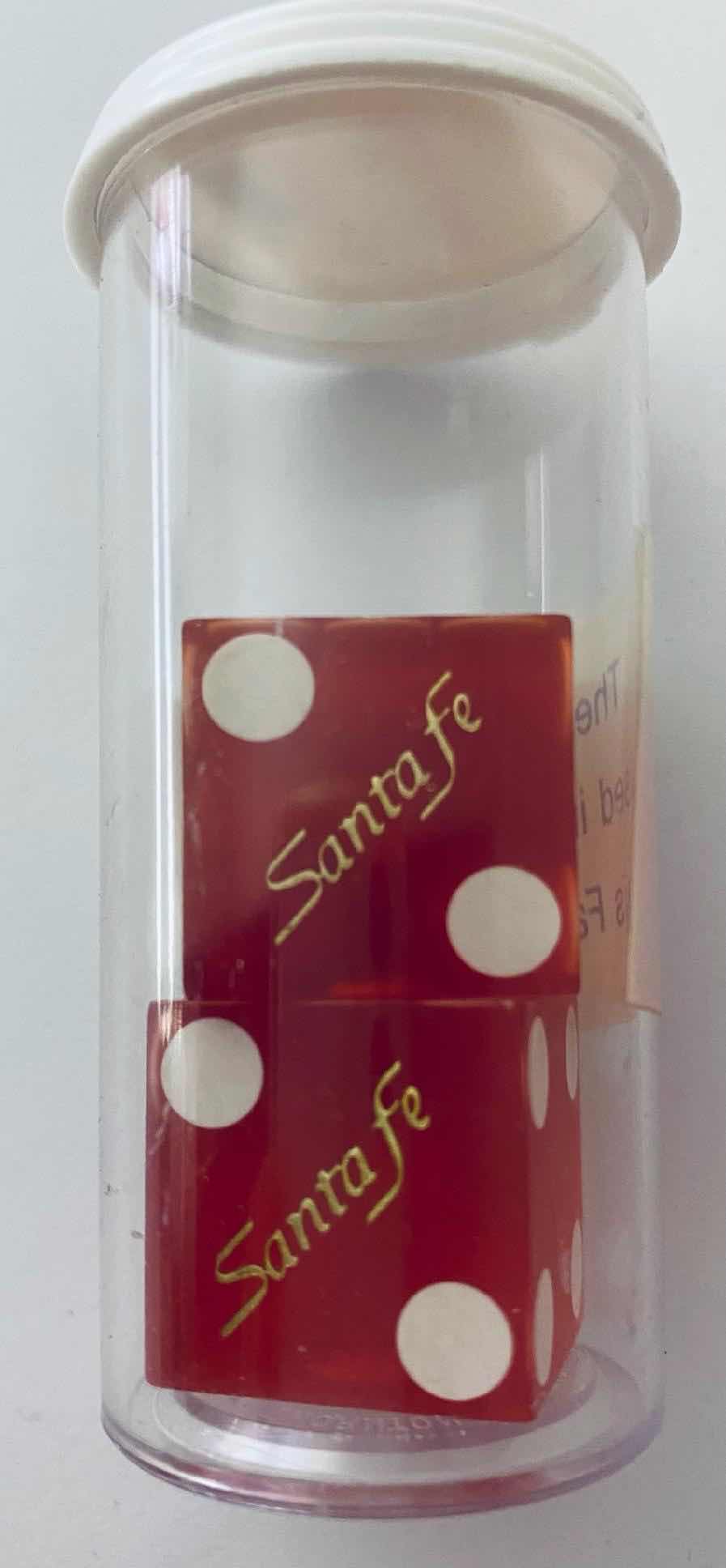 Photo 1 of SANTA FE CRAPS DICE-USED IN ACTUAL PLAY