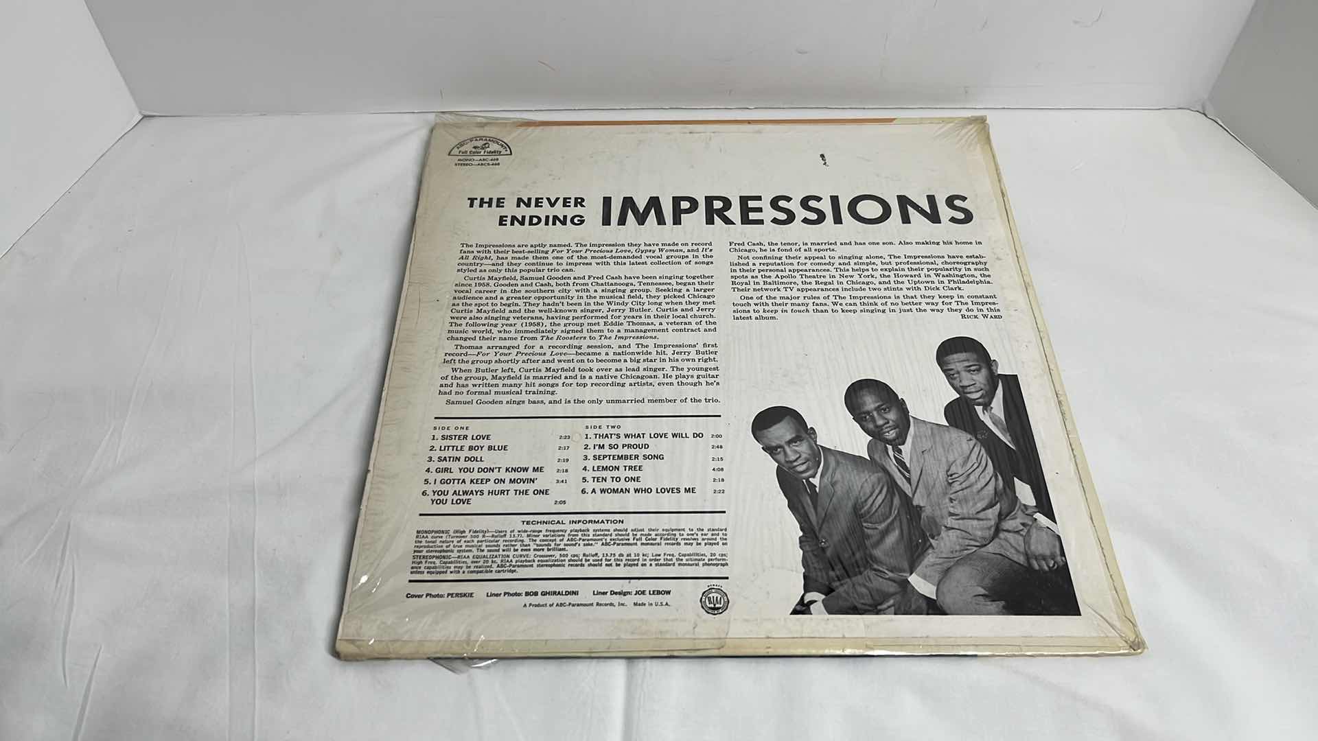 Photo 7 of DIANA ROSS AND THE SUPREMES GREATEST HITS & THE NEVER ENDING IMPRESSIONS VINYL ALBUMS