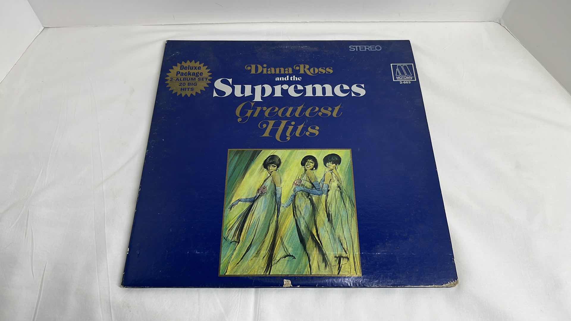 Photo 2 of DIANA ROSS AND THE SUPREMES GREATEST HITS & THE NEVER ENDING IMPRESSIONS VINYL ALBUMS