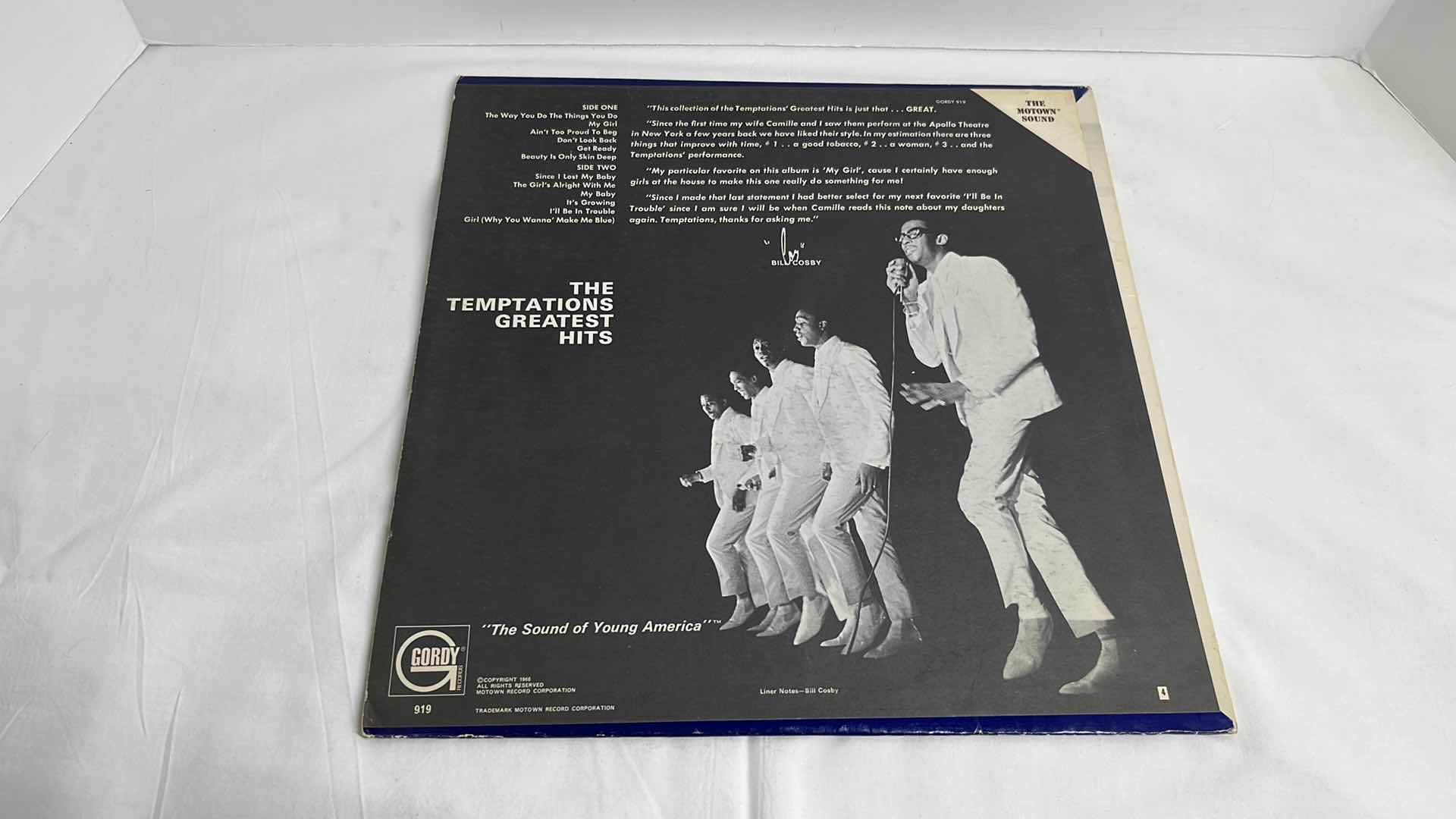 Photo 3 of THE TEMPTATIONS GREATEST HITS 1966 & WINGS OF LOVE 1976 VINYL ALBUMS