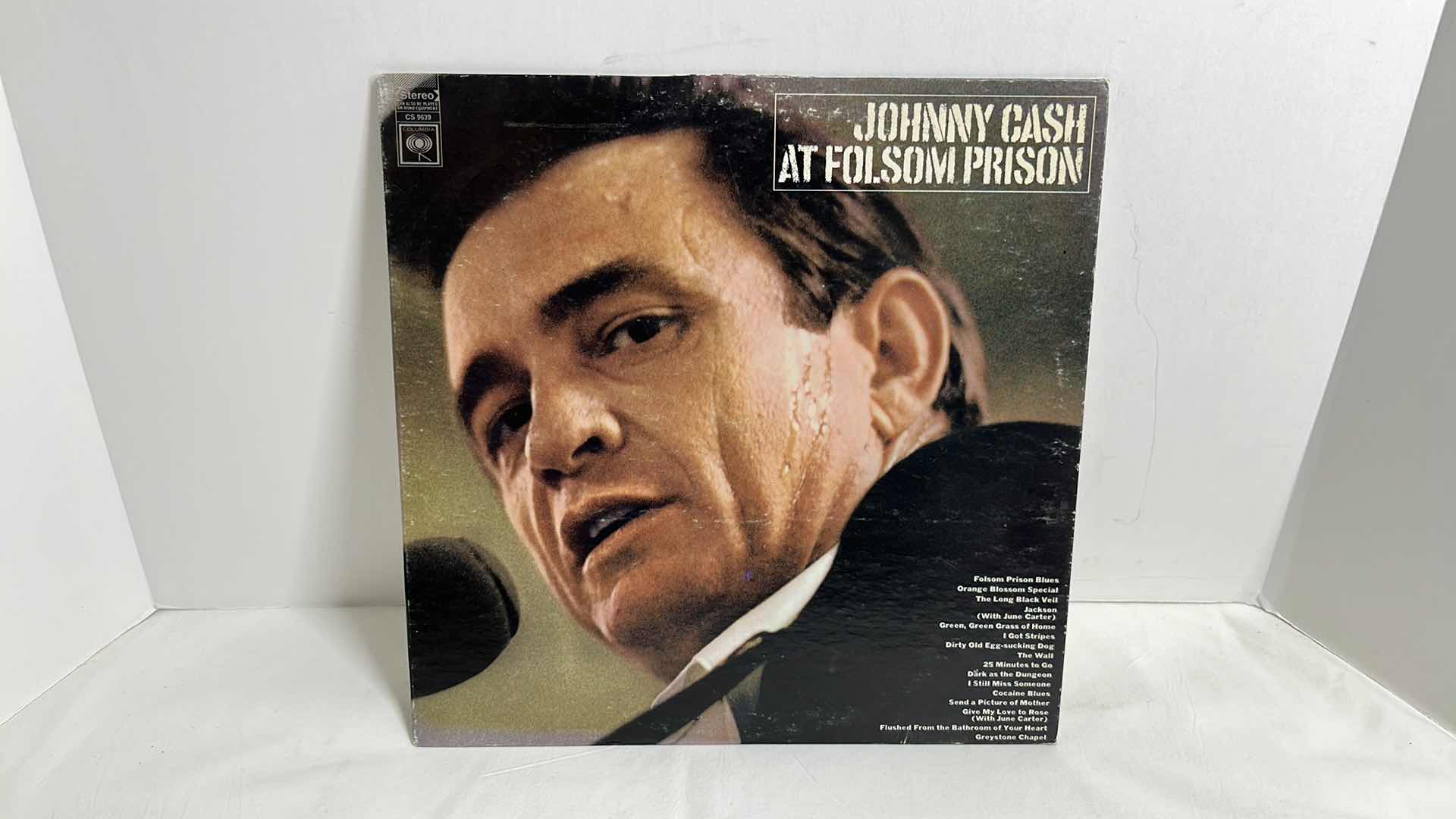 Photo 1 of JOHNNY CASH AT FOLSOM PRISON VINYL ALBUM