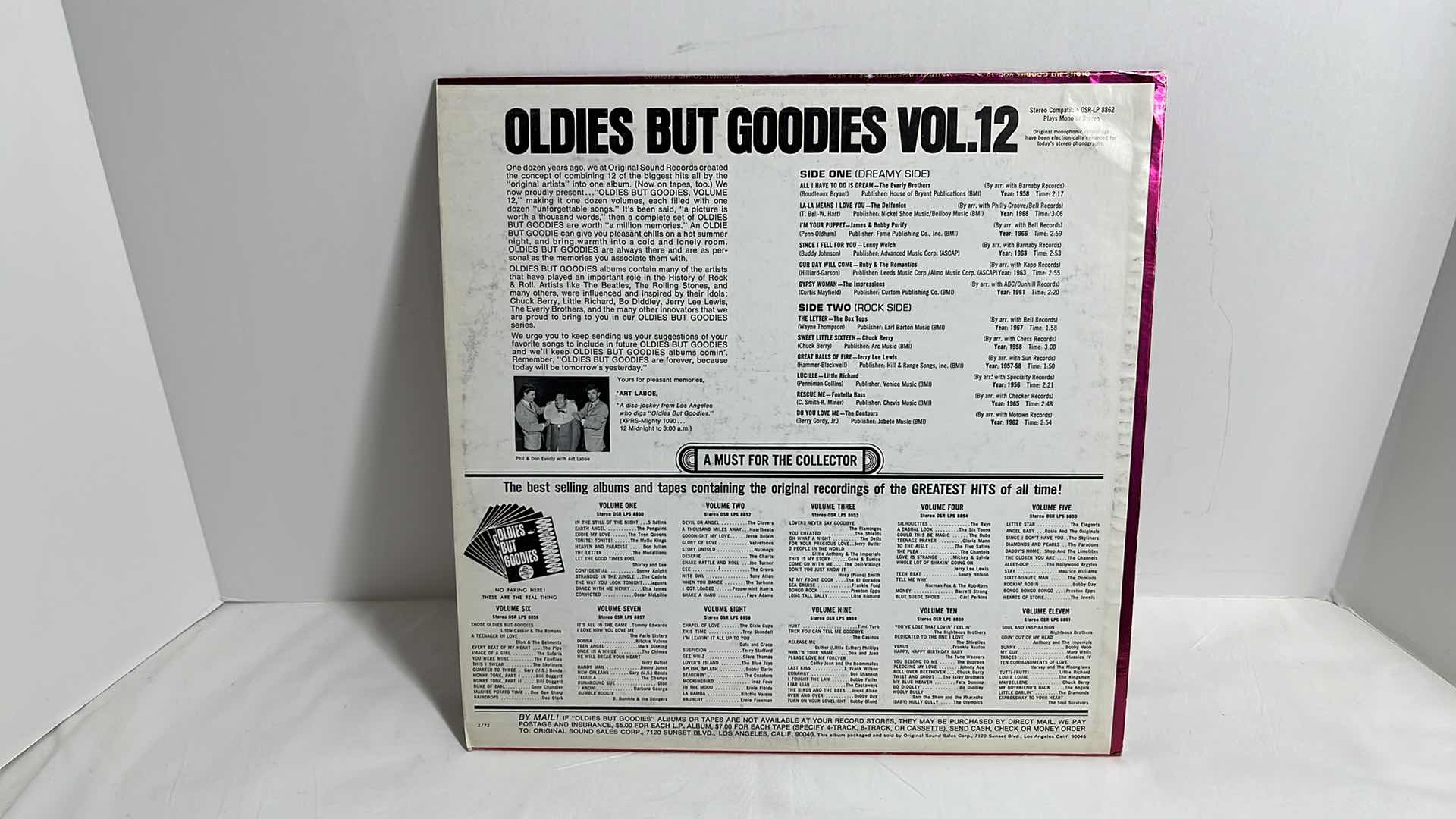 Photo 6 of OLDIES BUT GOODIES VOL 1 & VOL 12 VINYL ALBUMS (2)