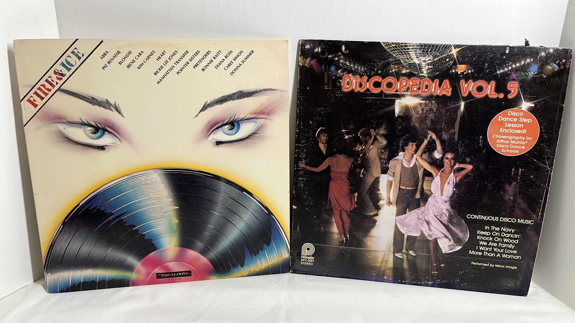 Photo 1 of FIRE & ICE AND DISCOPEDIA VOL 5 VINYL ALBUMS