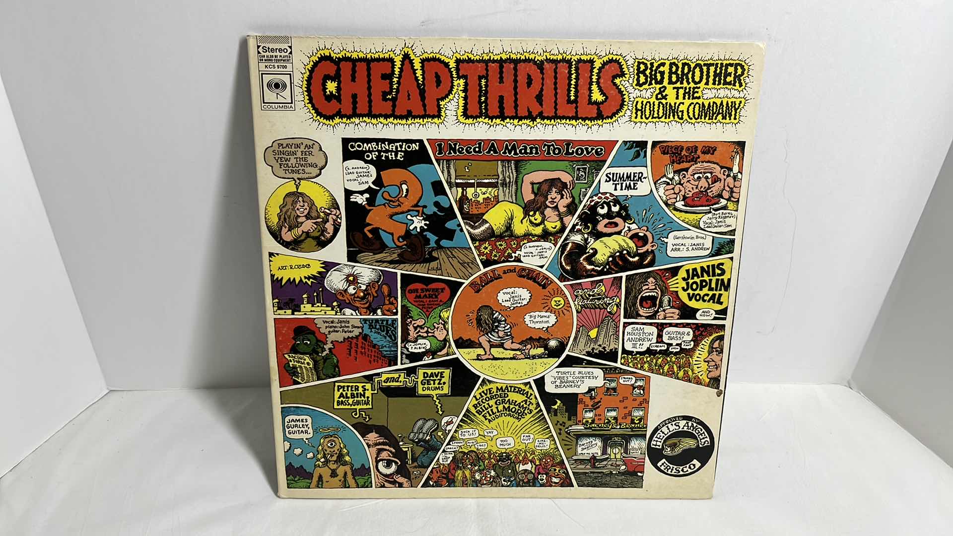 Photo 1 of CHEAP THRILLS BIG BROTHER & THE HOLDING COMPANY VINYL ALBUM