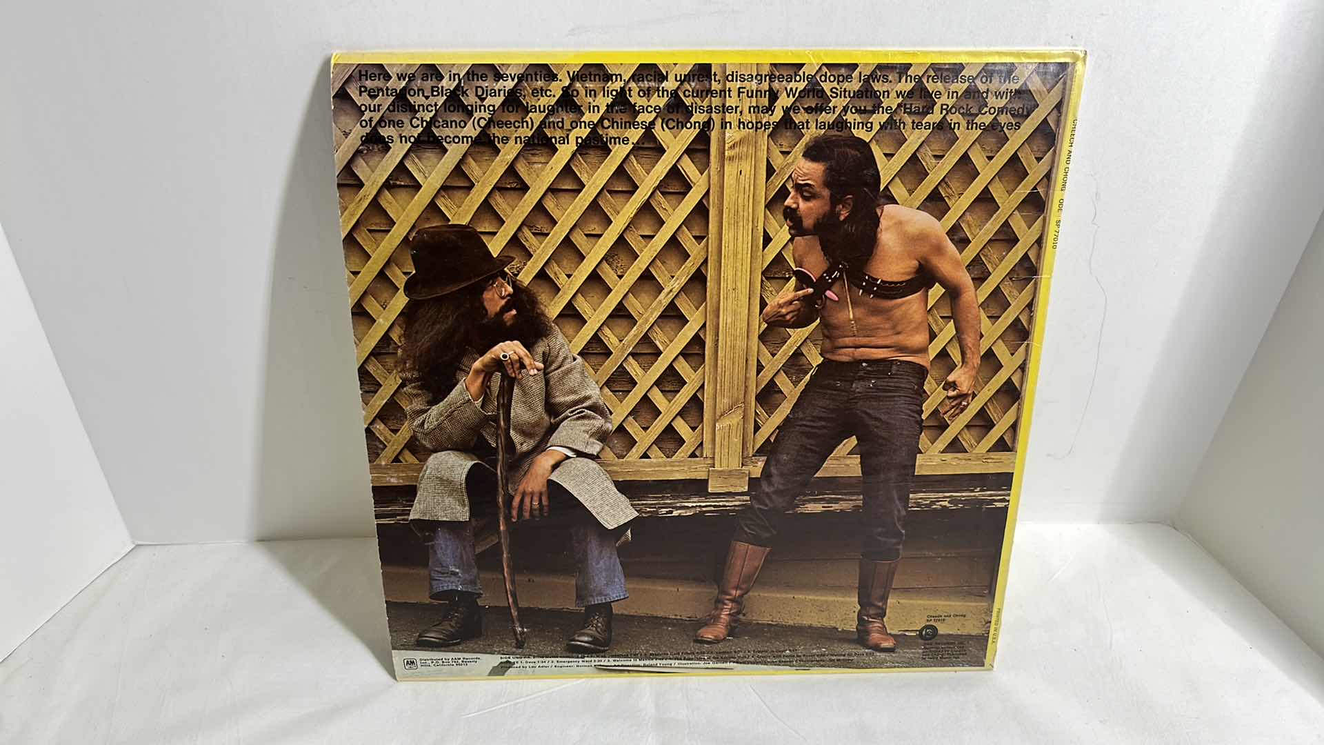 Photo 2 of CHEECH AND CHONG VINYL ALBUM 