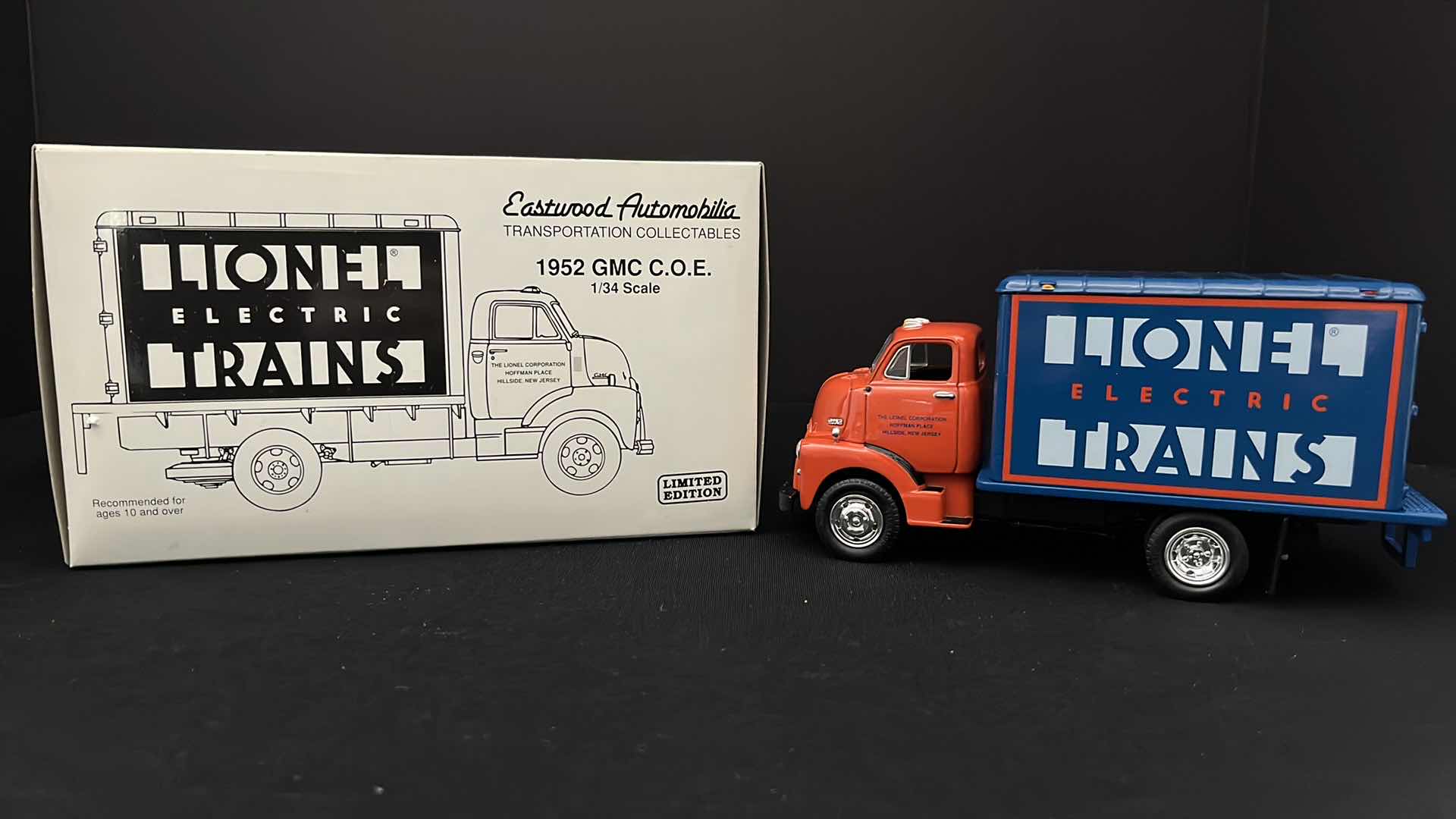 Photo 6 of FIRST GEAR INC, EASTWOOD AUTOMOBILIA TRANSPORTATION COLLECTIBLES LIONEL ELECTRIC TRAINS 1952 GMC C.O.E. STOCK NO 19-0108