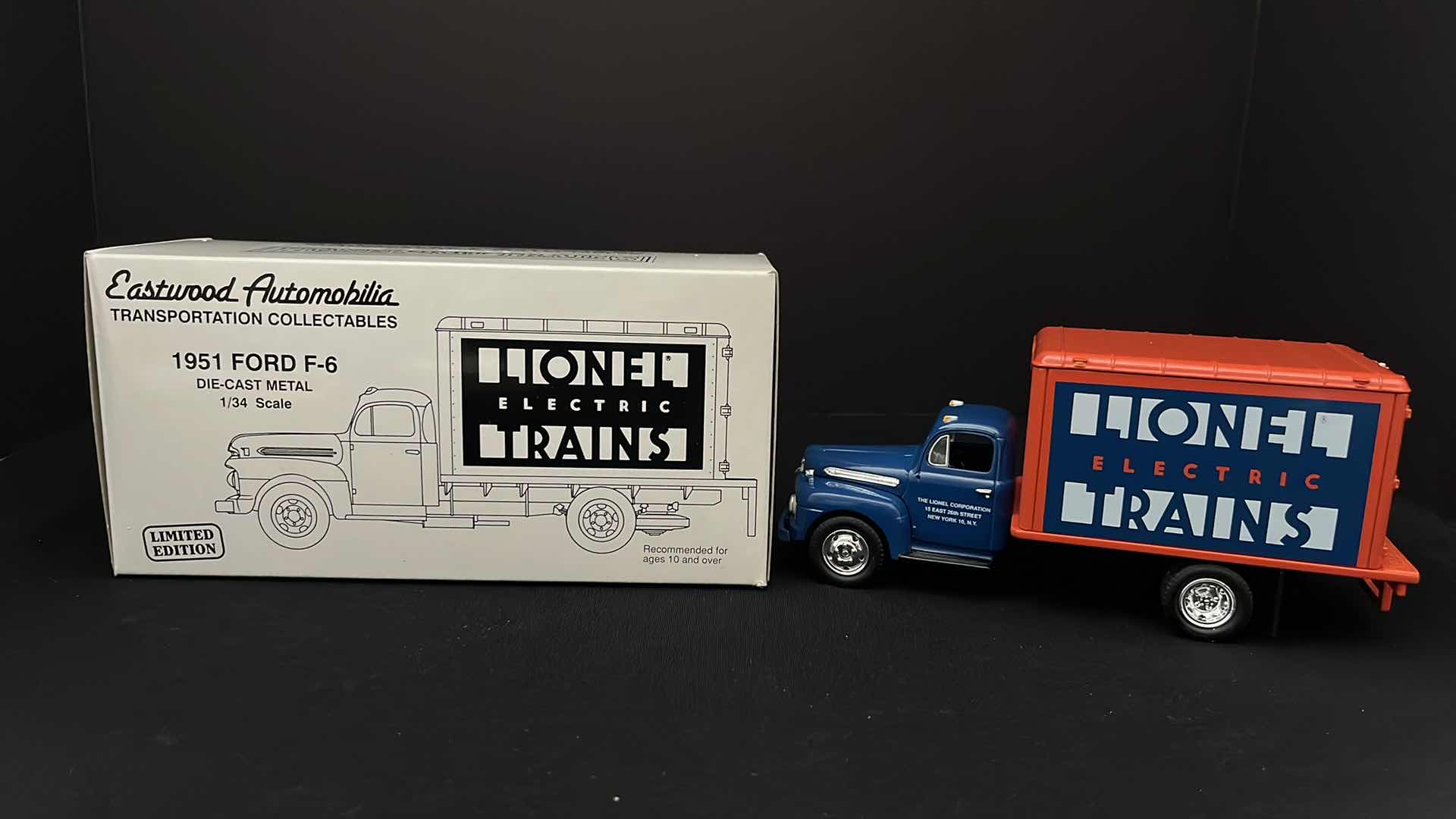 Photo 6 of FIRST GEAR INC, EASTWOOD AUTOMOBILIA TRANSPORTATION COLLECTIBLES LIONEL ELECTRIC TRAINS 1951 FORD F-6 STOCK NO 19-0104