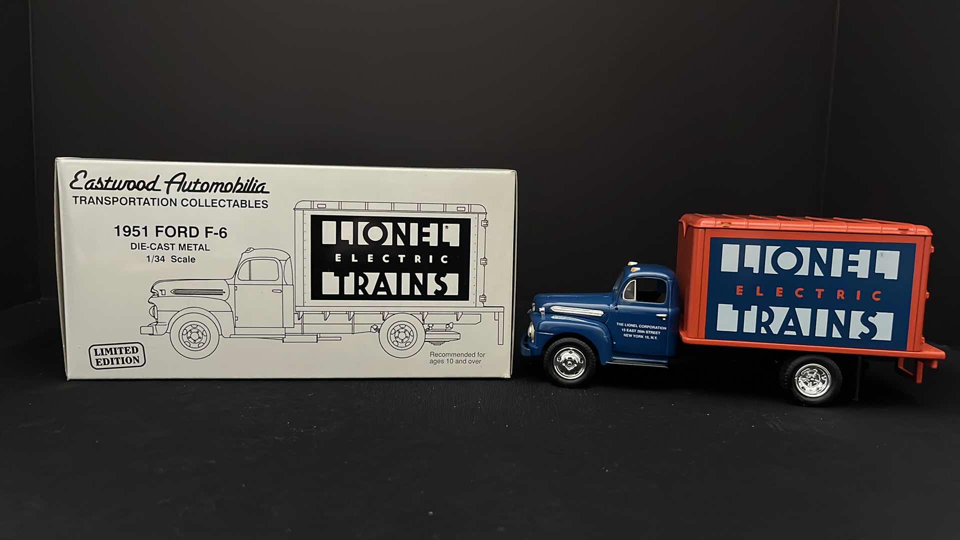 Photo 6 of FIRST GEAR INC, EASTWOOD AUTOMOBILIA TRANSPORTATION COLLECTIBLES LIONEL ELECTRIC TRAINS 1951 FORD F-6 STOCK NO 19-0104