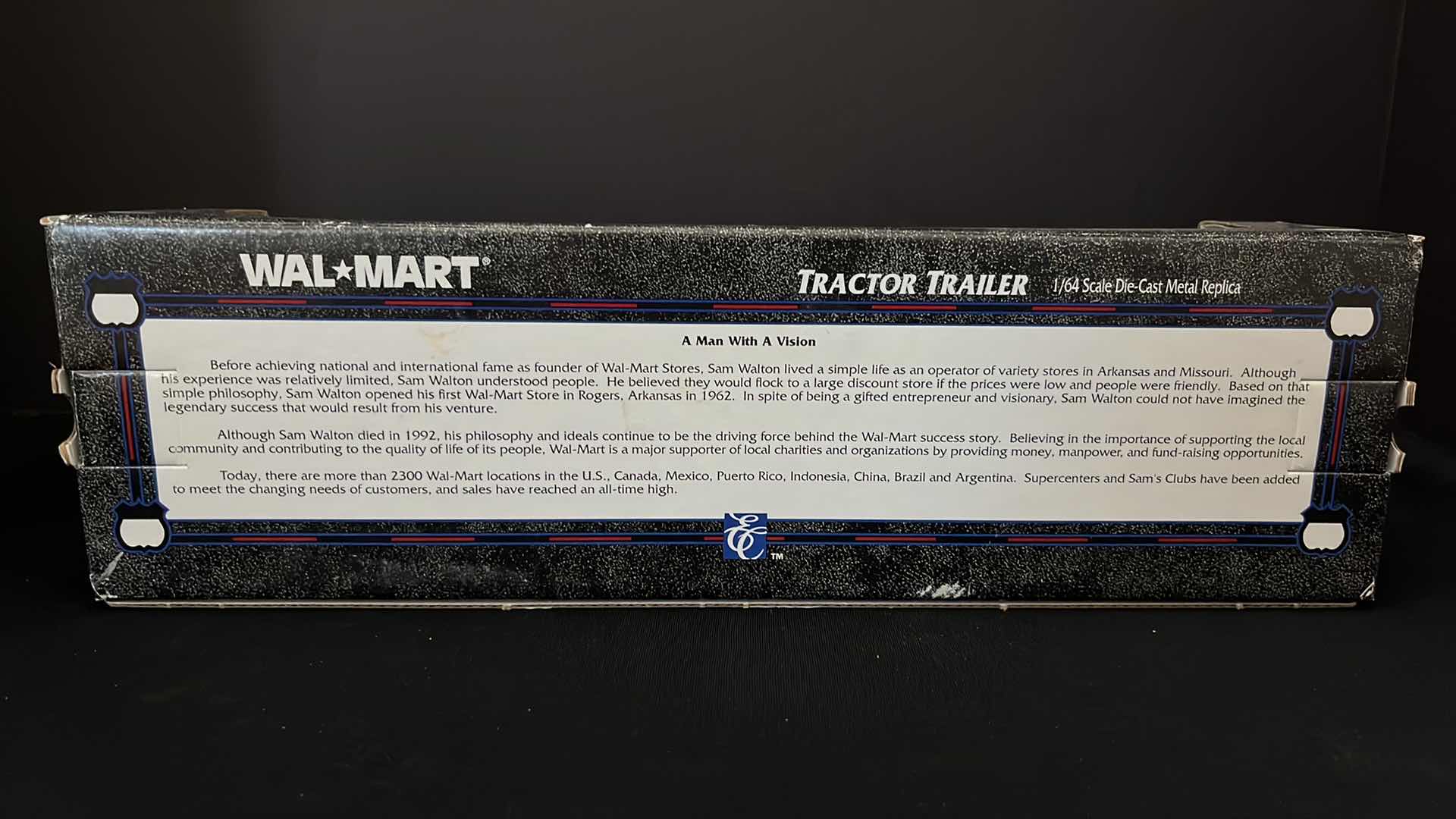 Photo 5 of ERTL COLLECTIBLES WALMART TRACTOR TRAILER 1997 STOCK NO T734