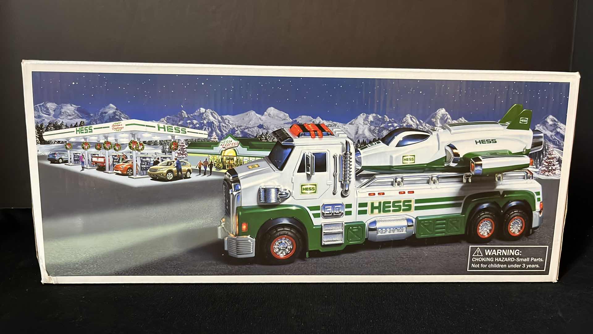 Photo 1 of HESS TOY TRUCK AND SPACE CRUISER WITH SCOUT 50TH ANNIVERSARY 2014