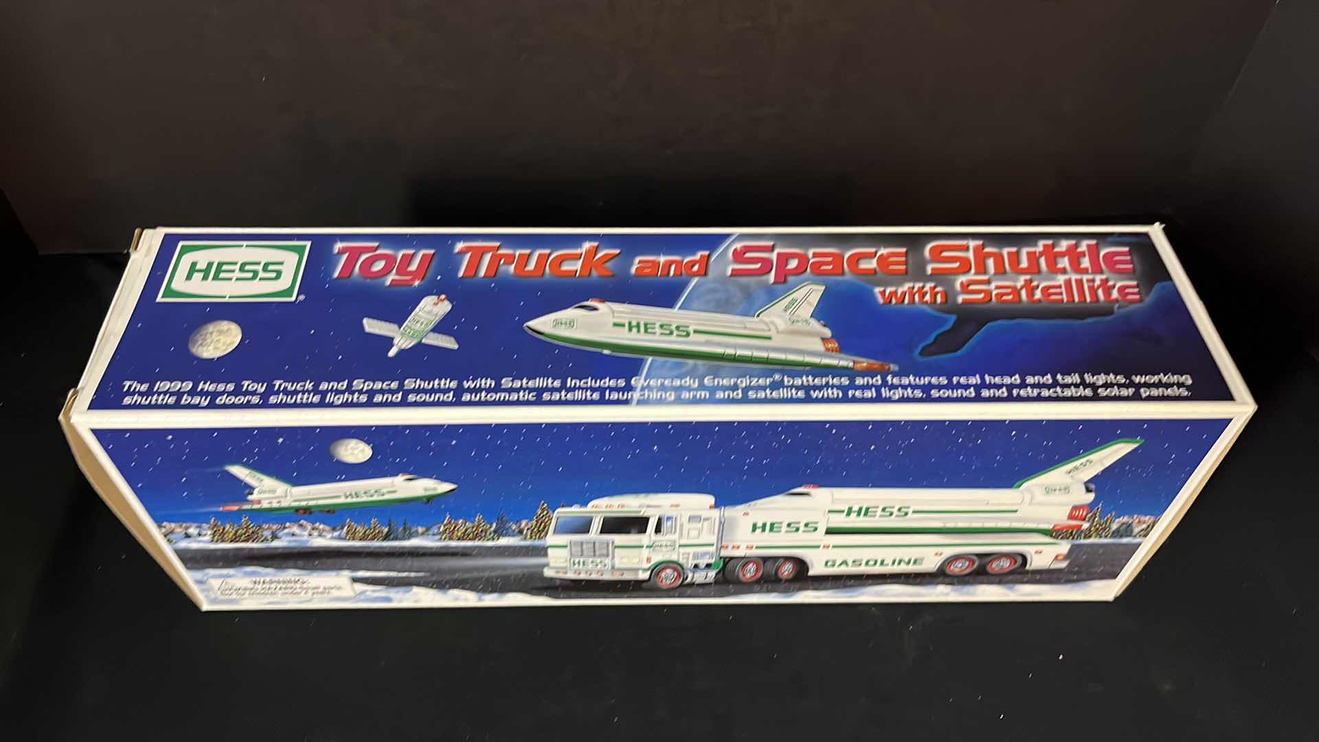 Photo 2 of HESS TOY TRUCK AND SPACE SHUTTLE W SATELLITE 1999