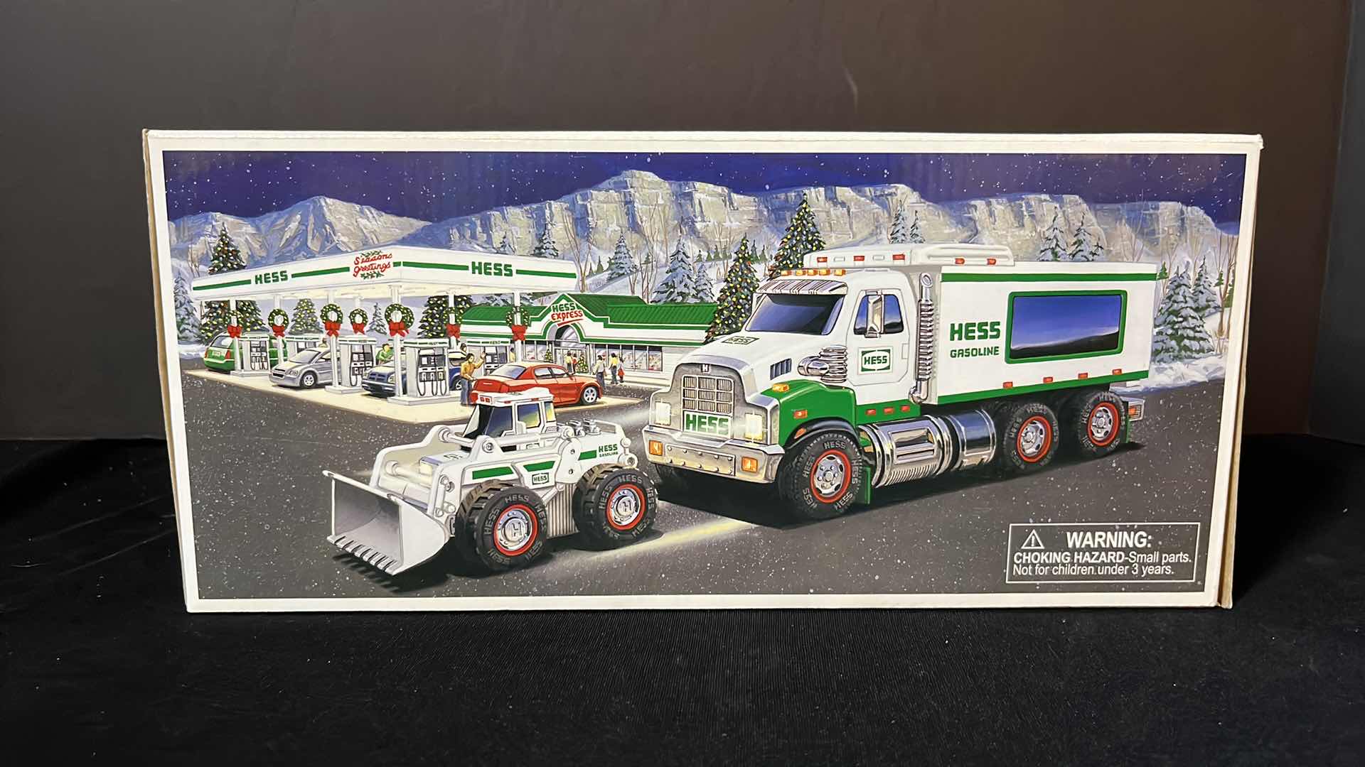 Photo 1 of HESS TOY TRUCK AND FRONT LOADER 2008