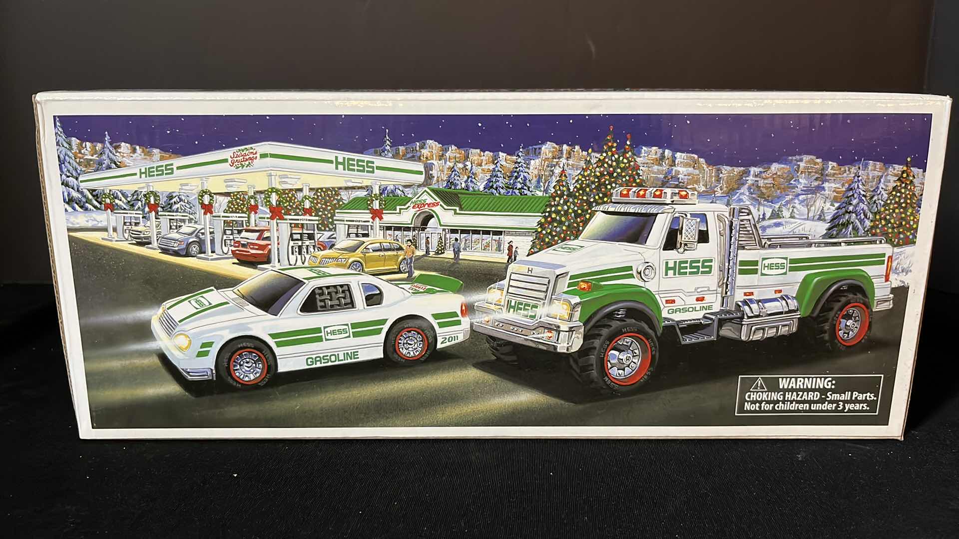 Photo 1 of HESS TOY TRUCK AND RACE CAR 2011