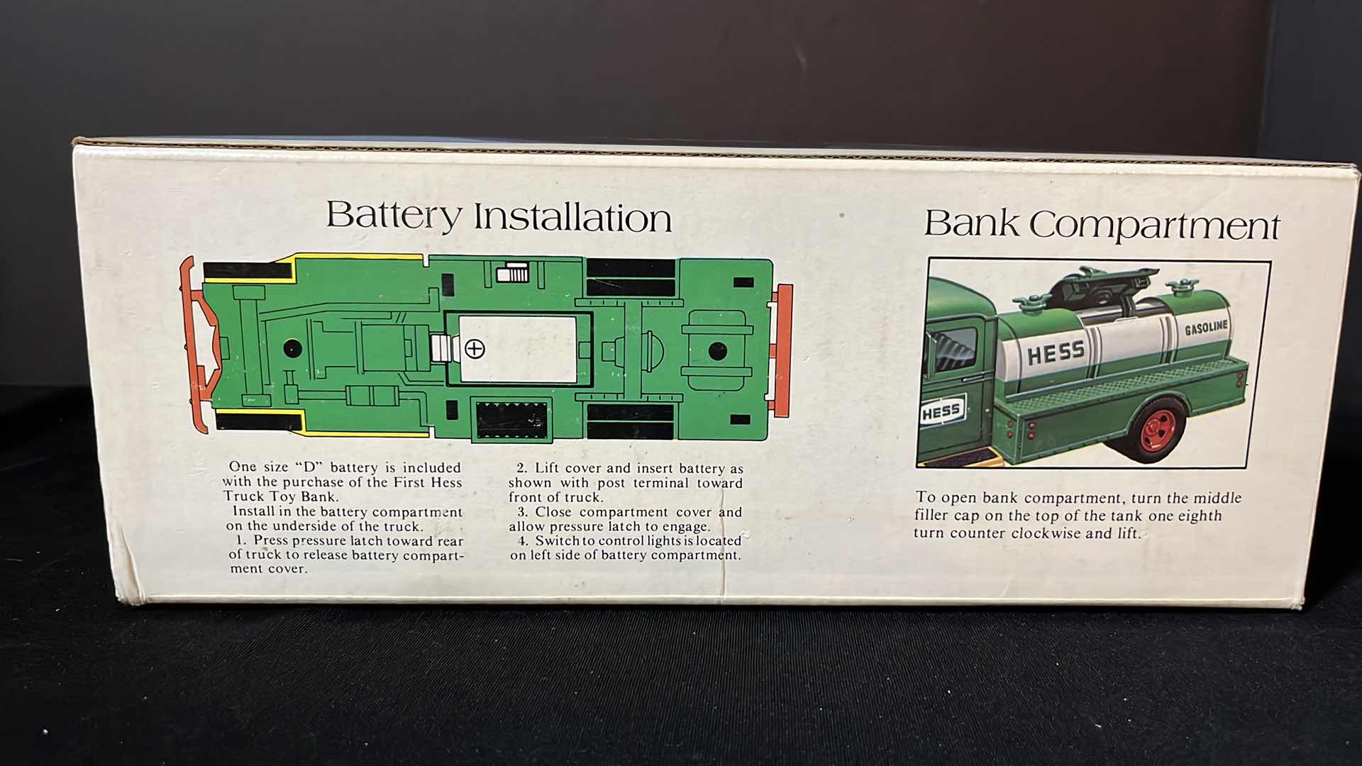 Photo 6 of VINTAGE HESS 1985 FIRST HESS TRUCK TOY BANK
