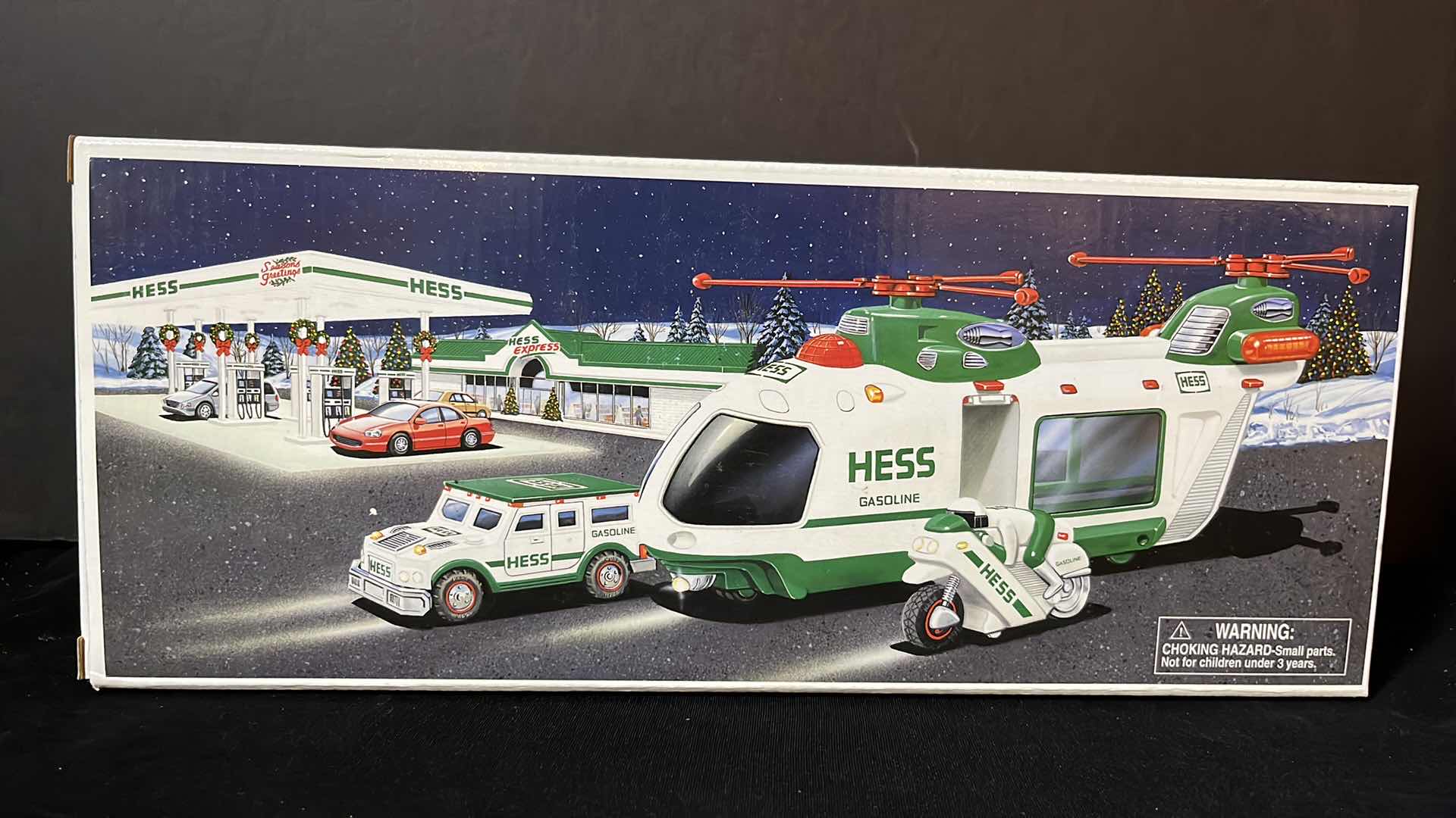 Photo 1 of HESS HELICOPTER W MOTORCYCLE AND CRUISER 2001