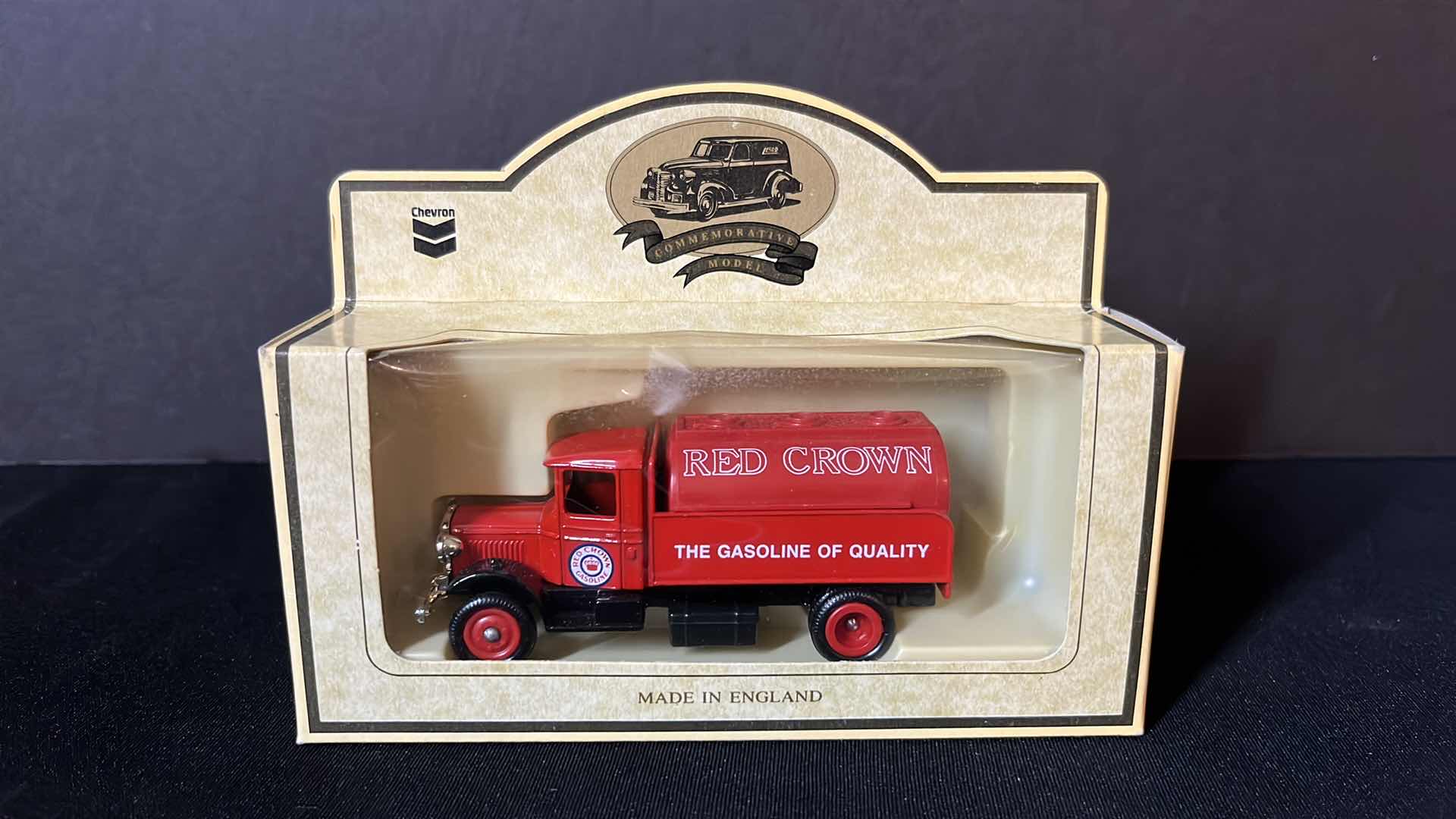 Photo 1 of VINTAGE LLEDO CHEVRON “DAYS GONE” DIE-CAST METAL RED CROWN GASOLINE 1934 MACK TANKER, 1990