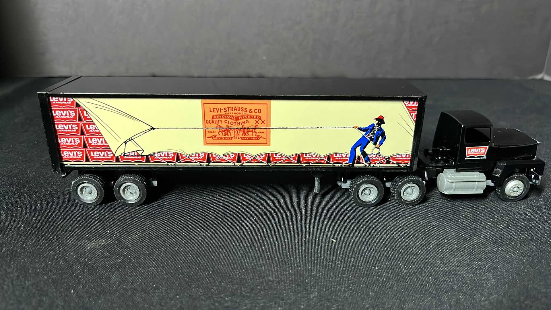 Photo 4 of WINROSS DIE-CAST METAL LEVI’S STRAUSS & CO. TRACTOR TRAILER