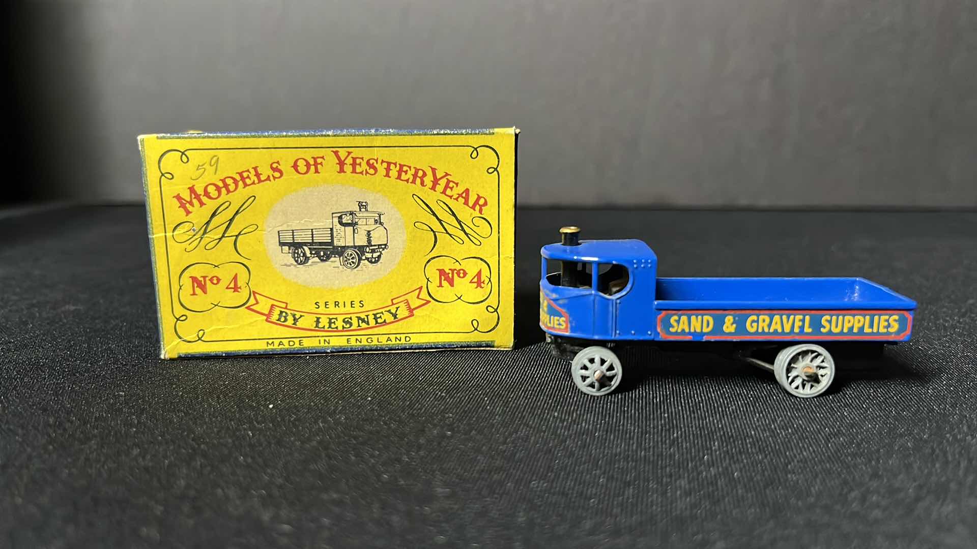 Photo 1 of LESNEY DIE-CAST METAL MODELS OF YESTERYEAR SERIES, NO. 4 SCALE MODEL SENTINEL STEAM WAGON, 1956 - 1961