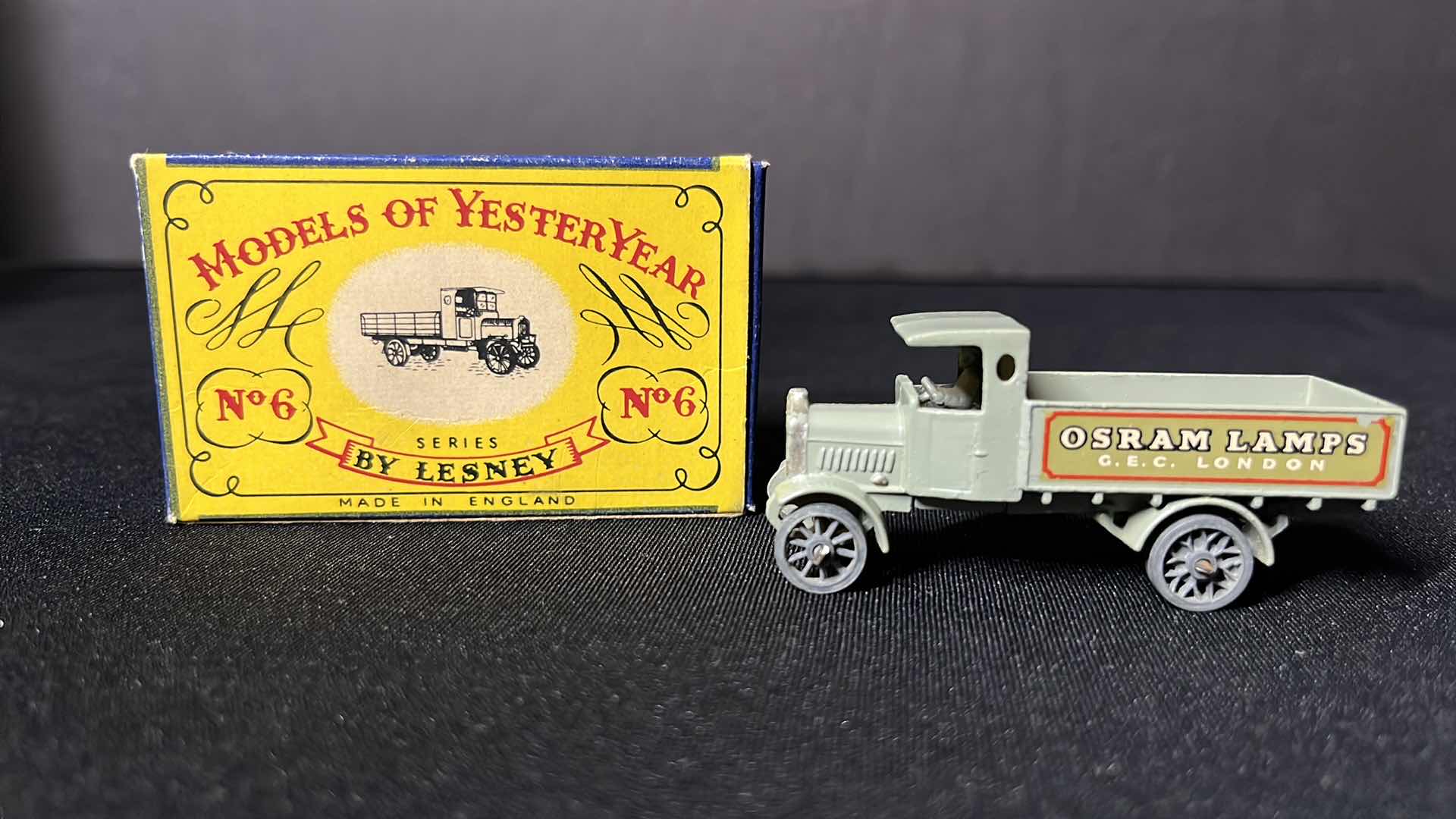 Photo 1 of LESNEY DIE-CAST METAL MODELS OF YESTERYEAR SERIES, NO. 6 SCALE MODEL A.C.E Y TYPE LORRY, 1956-1961