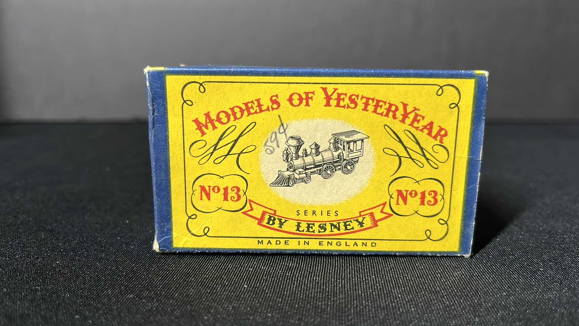 Photo 6 of LESNEY DIE-CAST METAL MODELS OF YESTERYEAR SERIES, NO. 13 SCALE MODEL AMERICAN 4-4-0, 1956-1961