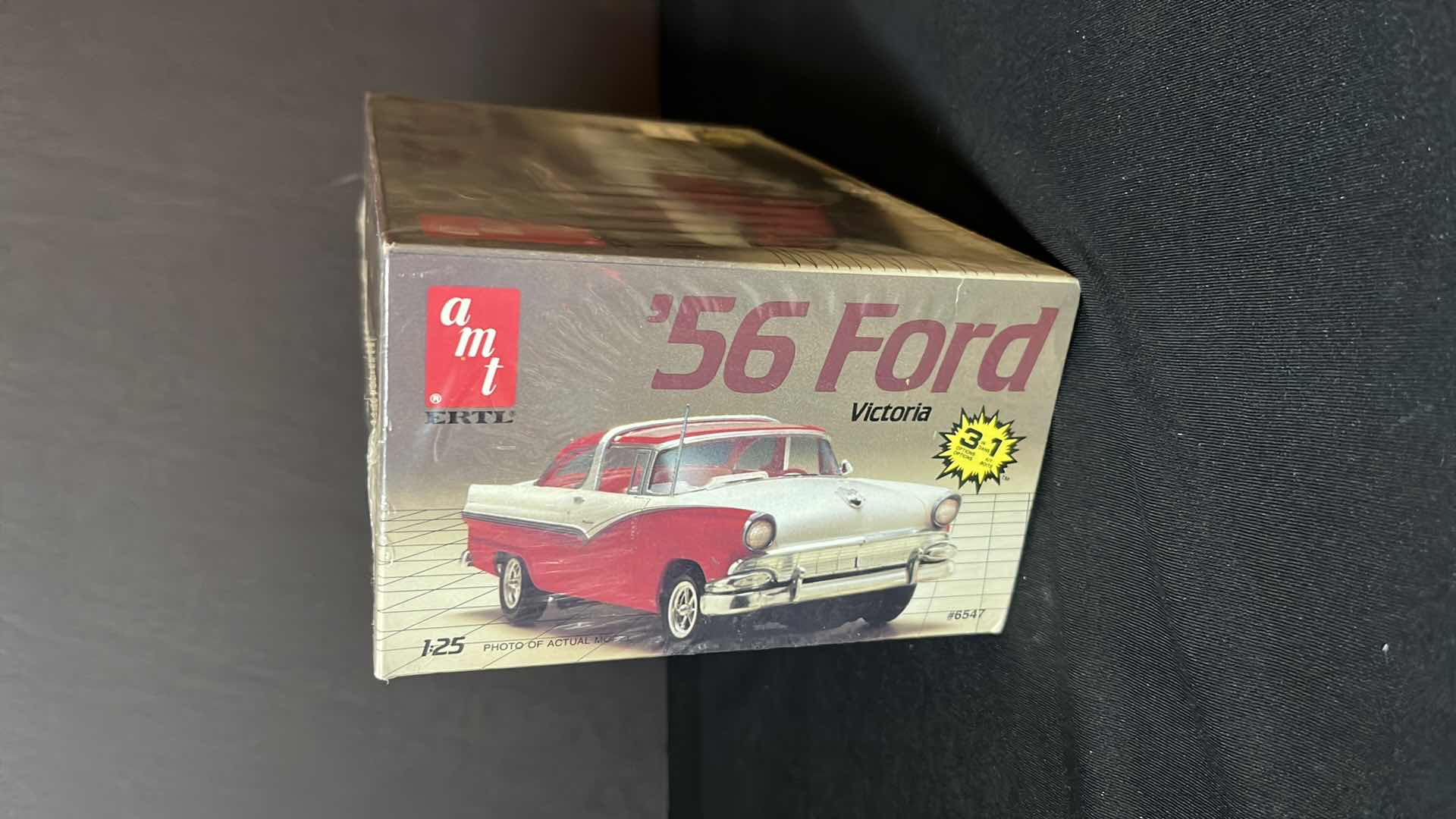 Photo 2 of ERTL AMT 1:25 3-IN-1 MODEL KIT 1956 FORD VICTORIA (#6547), SEALED BOX