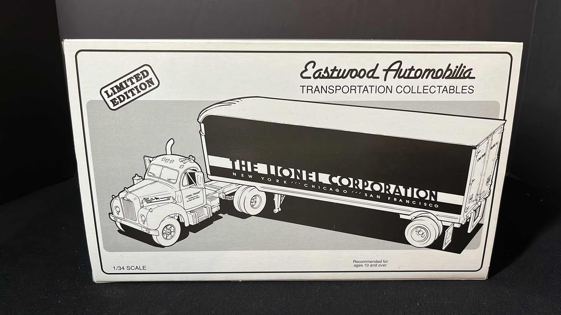 Photo 3 of FIRST GEAR EASTWOOD AUTOMOBILIA TRANSPORTATION COLLECTABLES 1960 MODEL B-61 LIONEL TRAINS MACK TRAILER & TRACTOR (STOCK NO 19-0116)