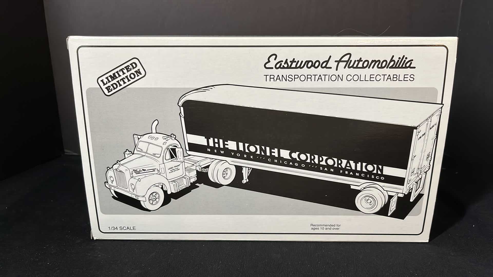 Photo 3 of FIRST GEAR EASTWOOD AUTOMOBILIA TRANSPORTATION COLLECTABLES 1960 MODEL B-61 LIONEL TRAINS MACK TRAILER & TRACTOR (STOCK NO 19-0116)