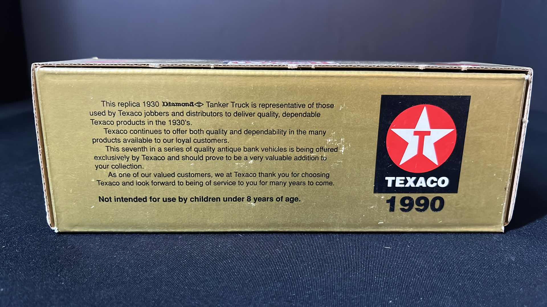 Photo 9 of ERTL LIMITED EDITION TEXACO 1930 DIAMOND FUEL TANKER, COLLECTORS SERIES #7, 1990 (STOCK NO 9330VO)