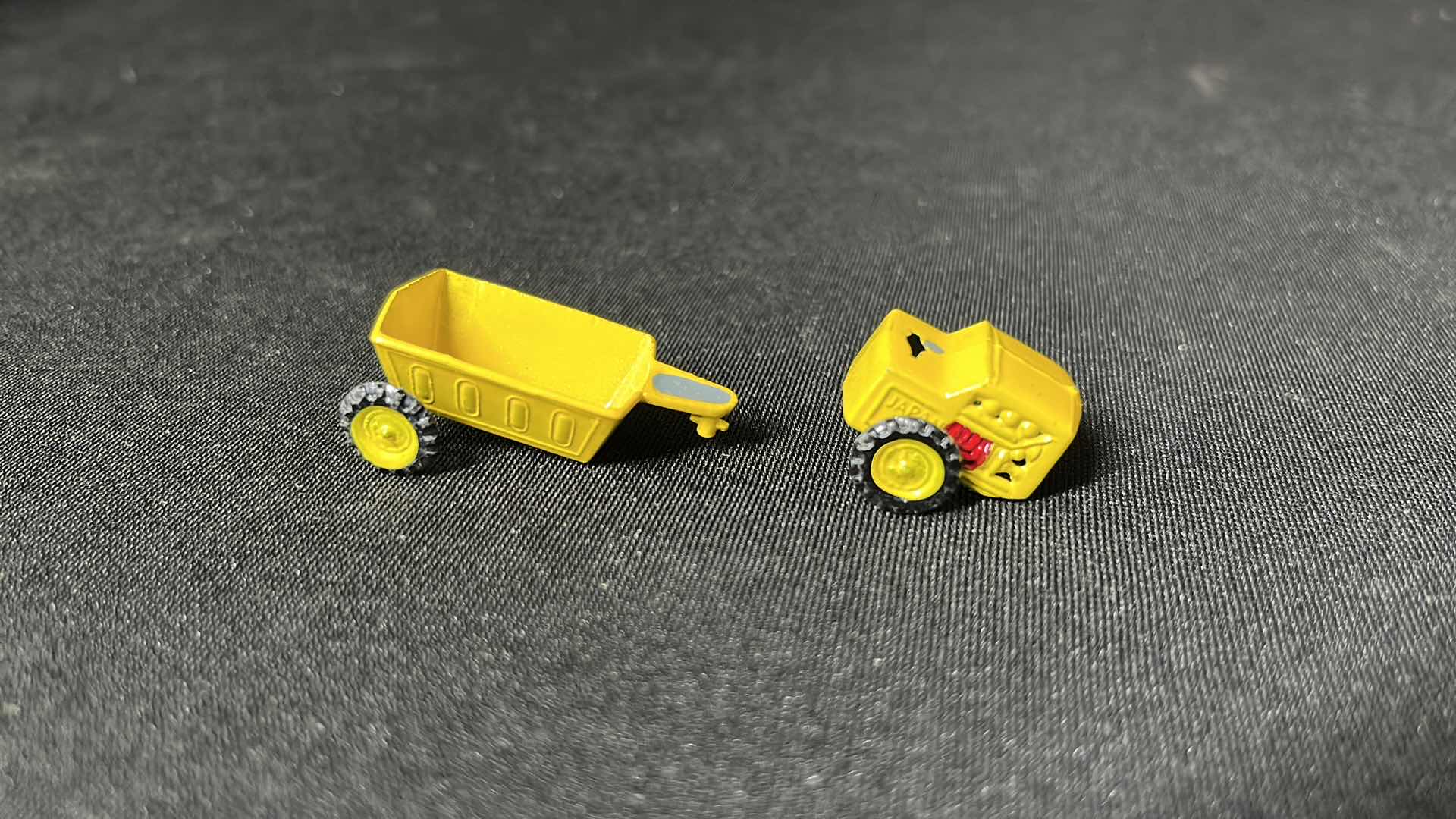 Photo 3 of LINEMAR TOYS ELEGANT MINIATURES 2” HOPPER DUMP TRUCK (No. 5)