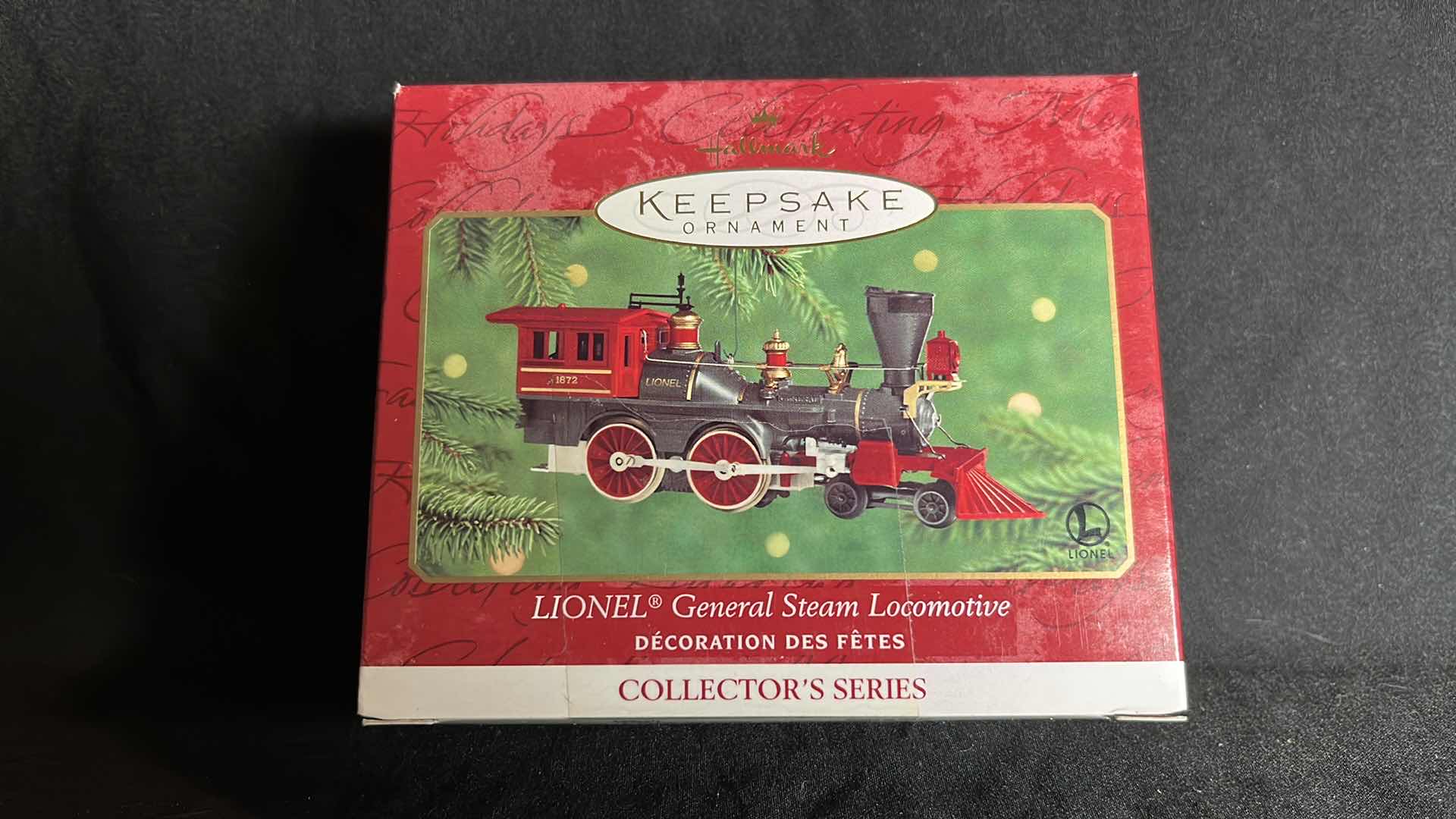 Photo 2 of HALLMARK LIONEL TRAIN DIE-CAST METAL KEEPSAKE ORNAMENTS GENERAL STEAM LOCOMOTIVE 2000 (#QX6684) & CHESSIE STEAM SPECIAL LOCOMOTIVE 2001 (#QX6092)