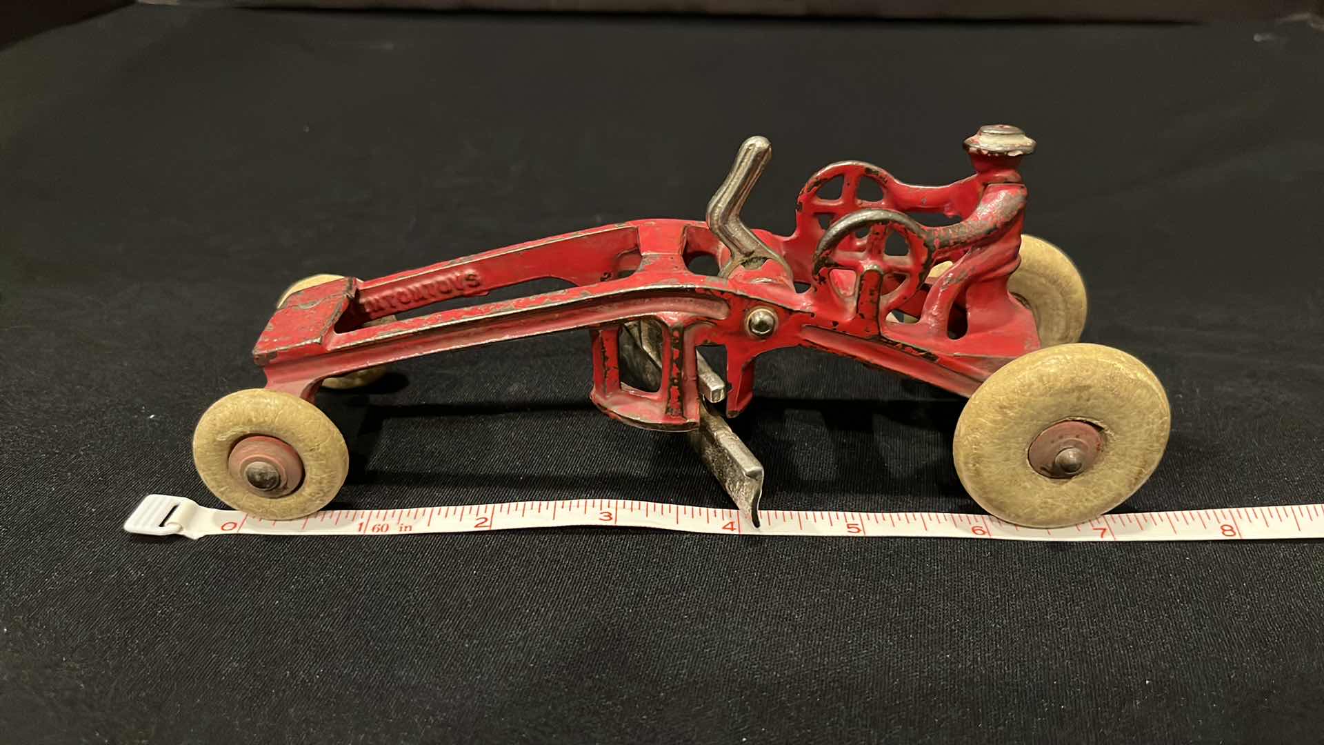 Photo 8 of ANTIQUE 1930’S KENTON TOYS CAST IRON ROAD GRADER 7.5”