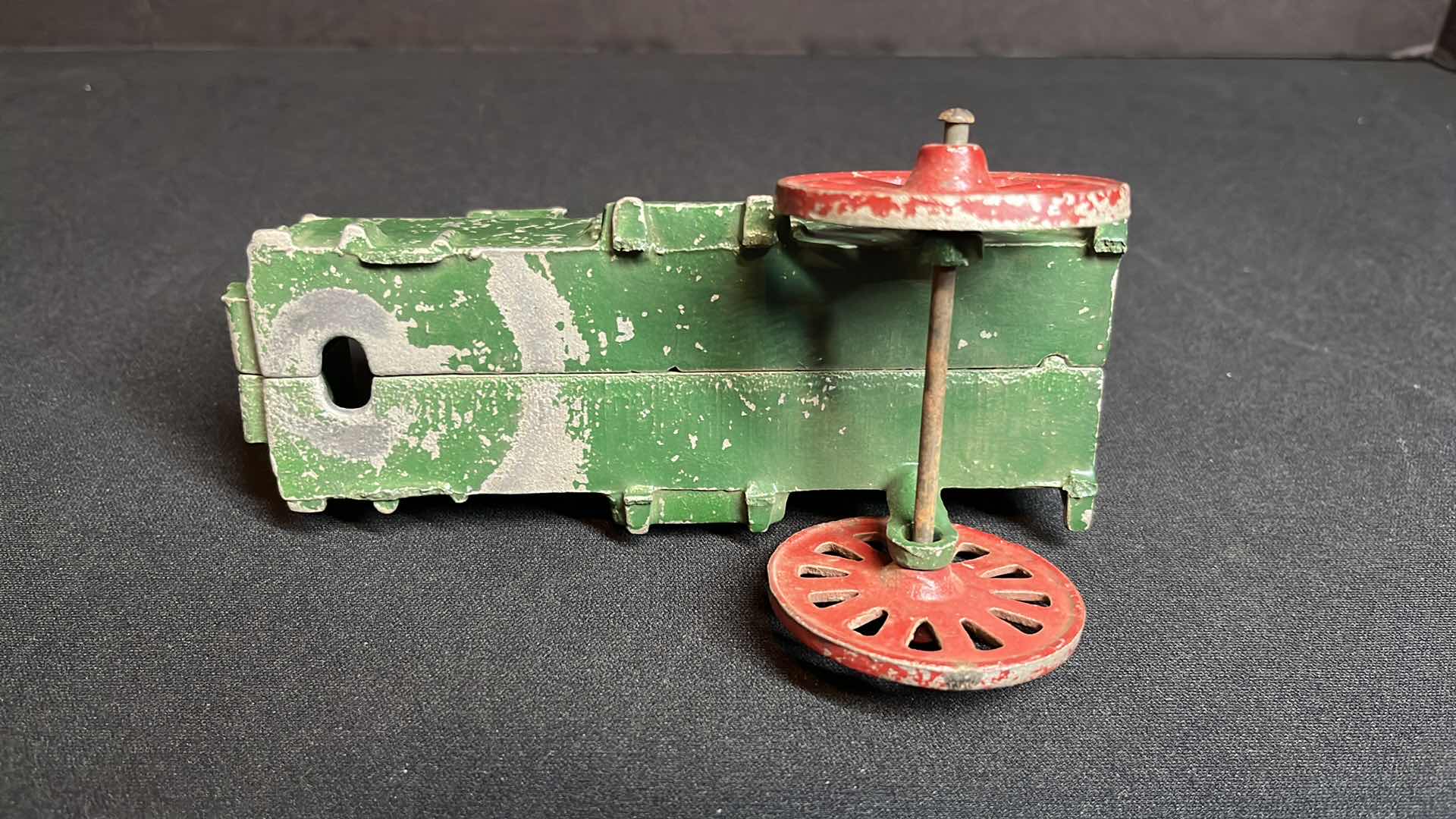 Photo 6 of VINTAGE CAST ALUMINUM 2 HORSE DRAWN WAGON CART, CIRCA 1940’S