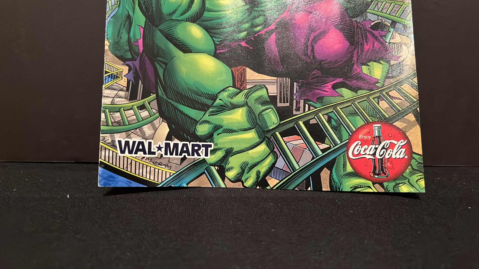 Photo 3 of WALMART/COCA-COLA MARVEL COMICS 1999 ISSUE #1 “THE INCREDIBLE HULK” COMIC BOOK