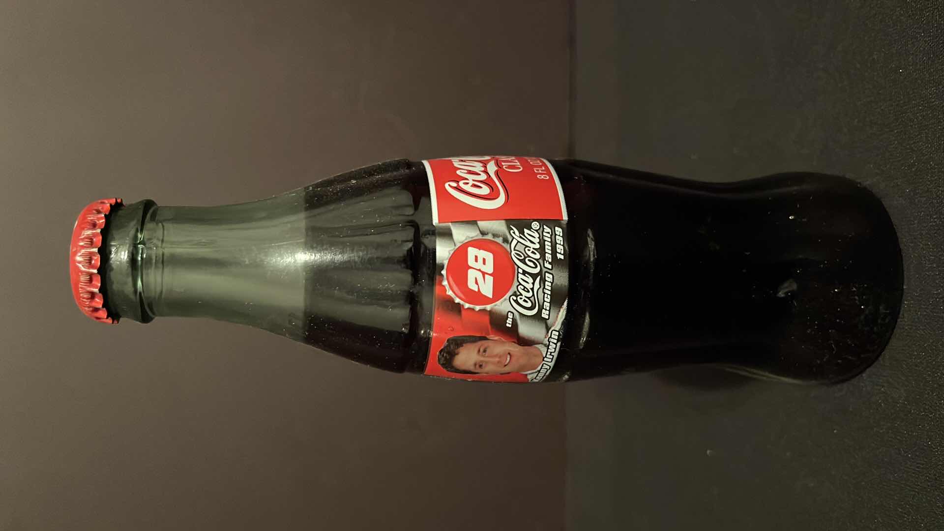 Photo 2 of COCA-COLA COMMEMORATIVE NASCAR RACING FAMILY #28 KENNY IRWIN 6-PACK 8 OZ BOTTLES, UNOPENED 1999