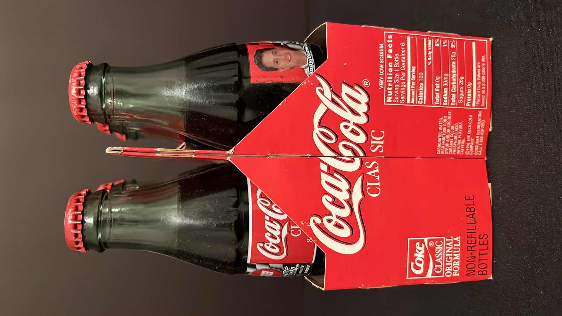 Photo 5 of COCA-COLA COMMEMORATIVE NASCAR RACING FAMILY #28 KENNY IRWIN 6-PACK 8 OZ BOTTLES, UNOPENED 1999