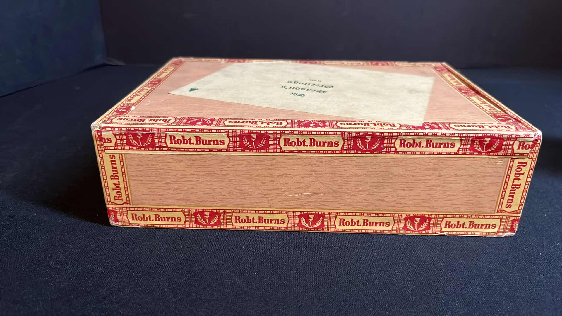 Photo 5 of VINTAGE 2-CIGAR BOXES OF 1950’S, ROBT. BURNS CORONA SUPREME & DIXIE MAID