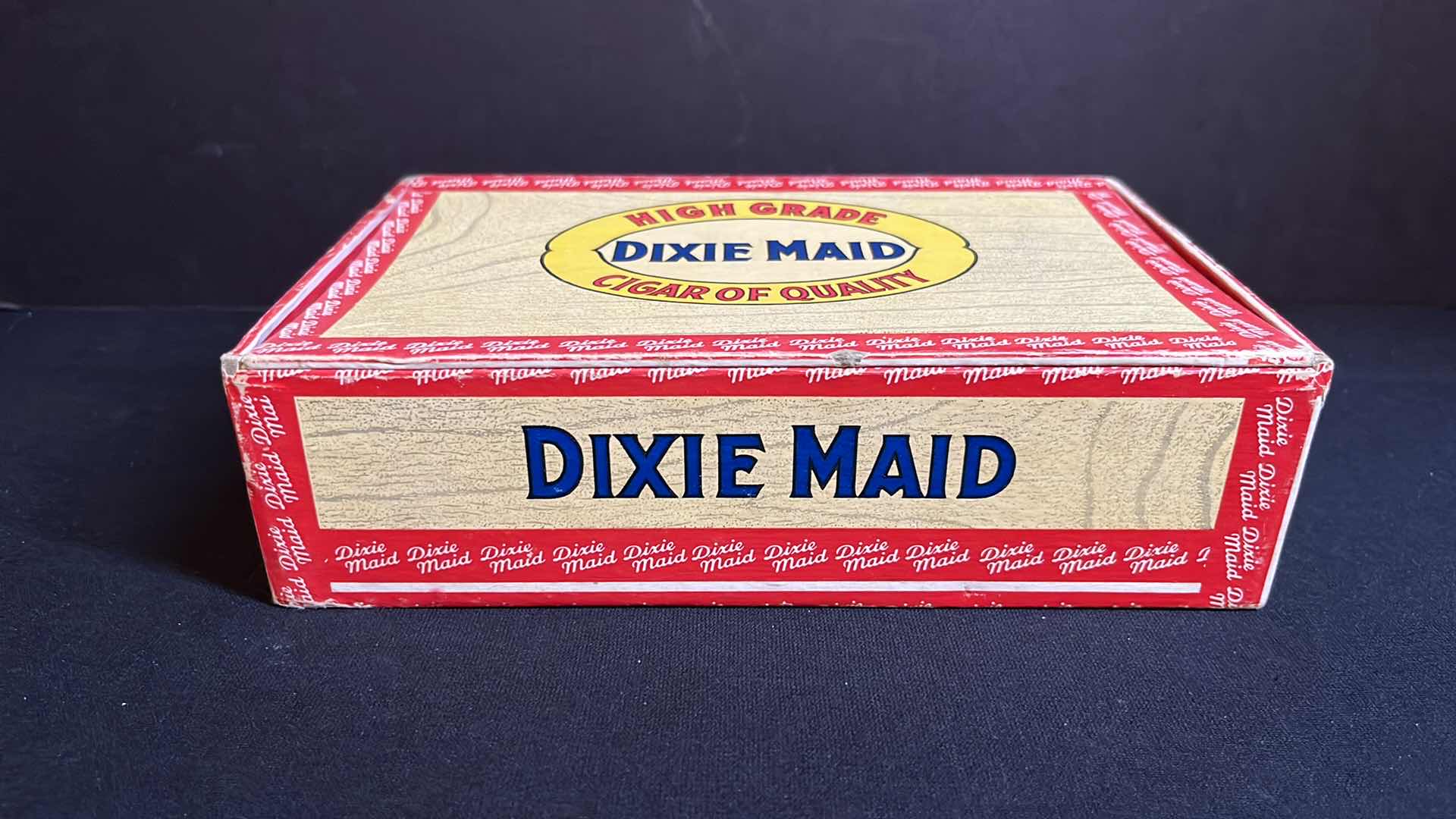 Photo 8 of VINTAGE 2-CIGAR BOXES OF 1950’S, ROBT. BURNS CORONA SUPREME & DIXIE MAID