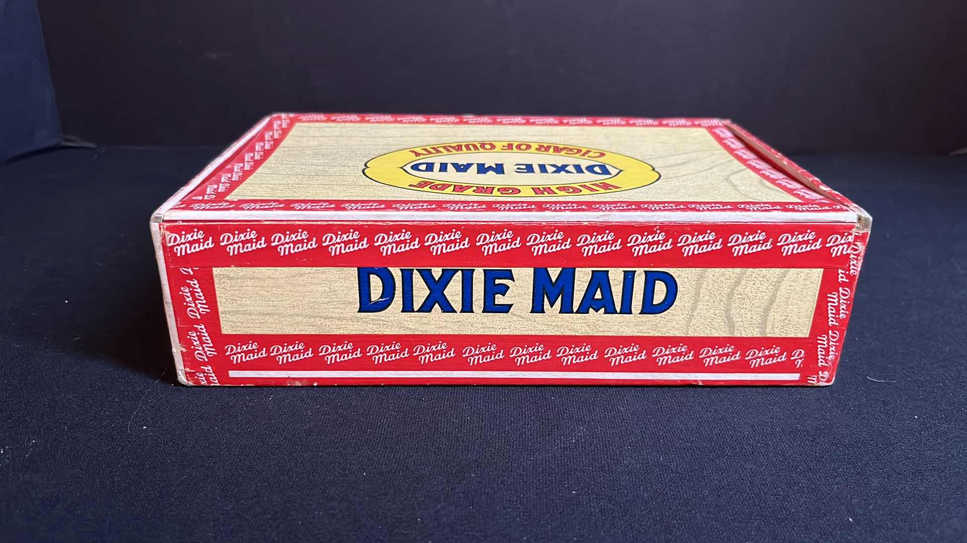 Photo 11 of VINTAGE 2-CIGAR BOXES OF 1950’S, ROBT. BURNS CORONA SUPREME & DIXIE MAID
