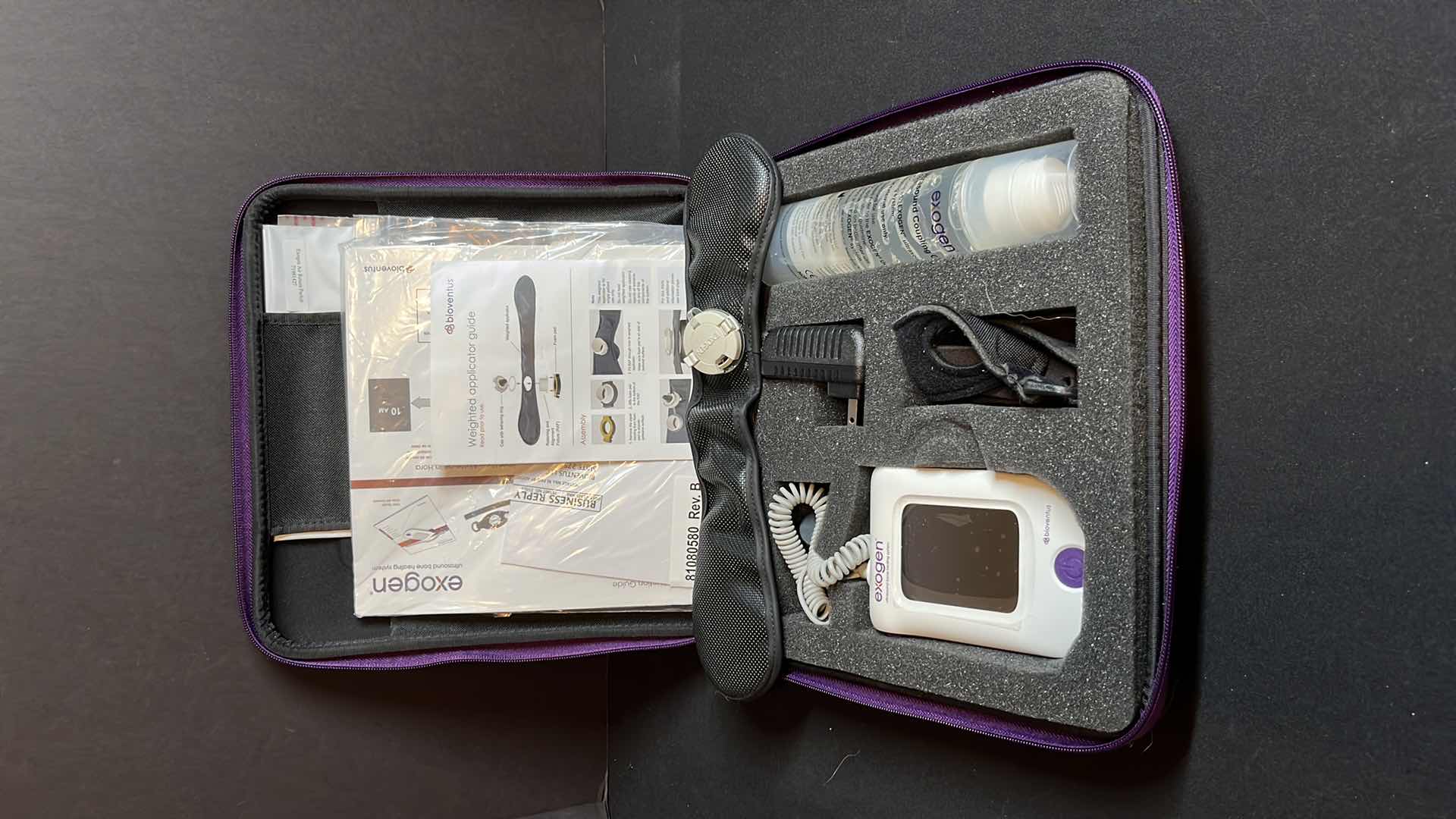 Photo 1 of BIOVENTUS EXOGEN ULTRASOUND BONE HEALING SYSTEM W CARRYING CASE