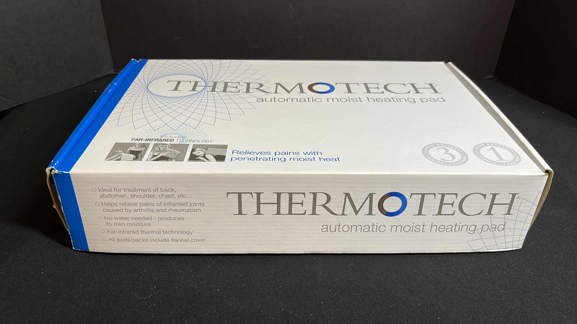 Photo 5 of THERMOTECH AUTOMATIC MOIST HEATING PAD INCLUDES FAR-INFRARED TECHNOLOGY, KING 26” X 14”(S766)