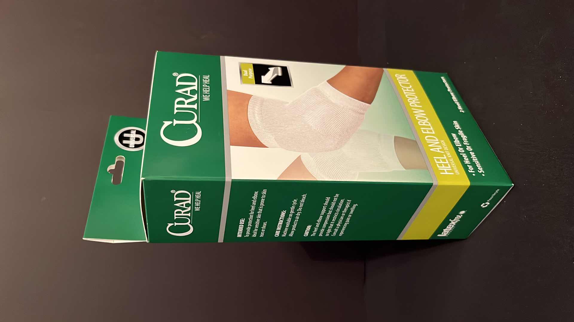 Photo 4 of NIP ESSENTIAL MEDICAL SUPPLY FIBER FILLED HEEL PROTECTOR, ONE PAIR (ITEM D6000) & NIP CURAD HEAL/ELBOW PROTECTOR, ONE PAIR