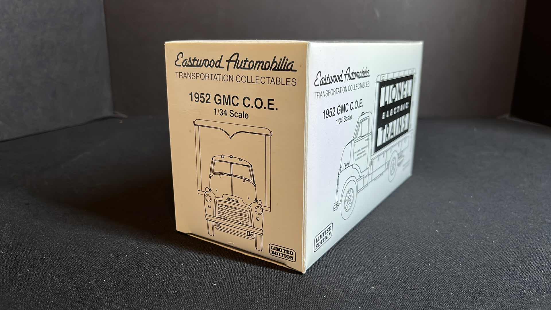 Photo 8 of NIB FIRST GEAR INC EASTWOOD AUTOMOBILIA TRANSPORTATION COLLECTABLES LIONEL ELECTRIC TRAINS DIE-CAST METAL 1/34 SCALE 1952 GMC C.O.E., 1992 (STOCK #19-0108)
